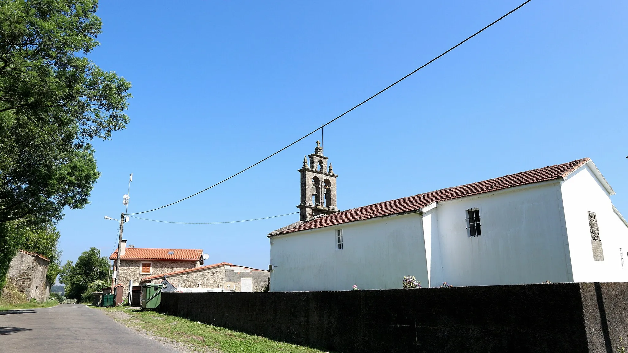 Photo showing: Igrexa de San Lourenzo de Olas. Olas, Mesía.