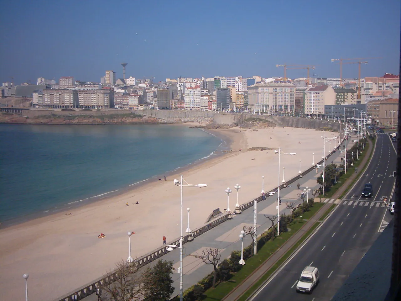 Photo showing: Praia do Orzán en A Coruña