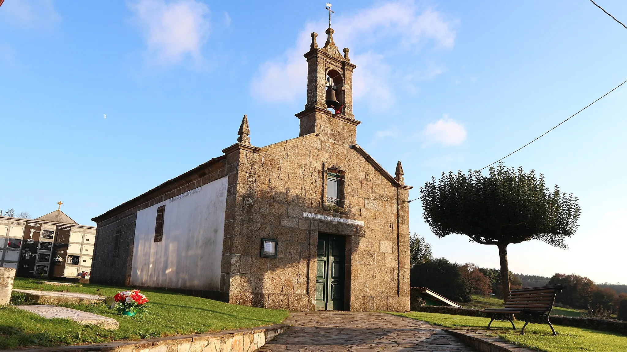 Photo showing: Igrexa de Santo André de Lesta. A Igrexa, Lesta, Ordes.