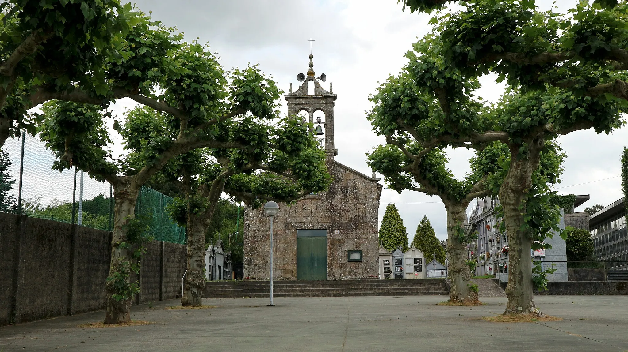 Photo showing: Igrexa de Santa Cruz de Montaos. Montaos, Ordes.