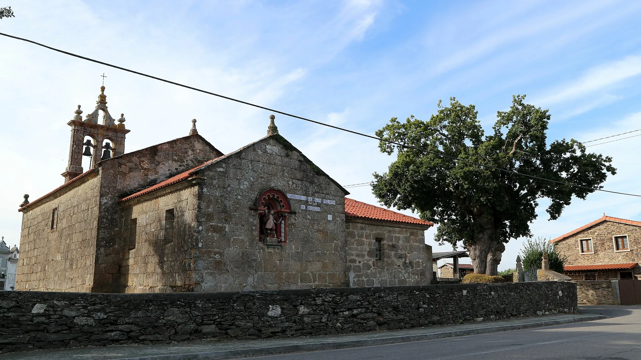 Photo showing: Igrexa de San Paio de Buscás. Buscás, Ordes.