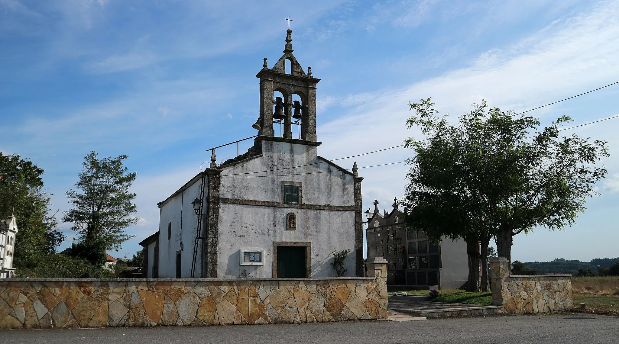 Photo showing: Igrexa de Santaia de Pereira. Na Eirexe de Pereira, Ordes.