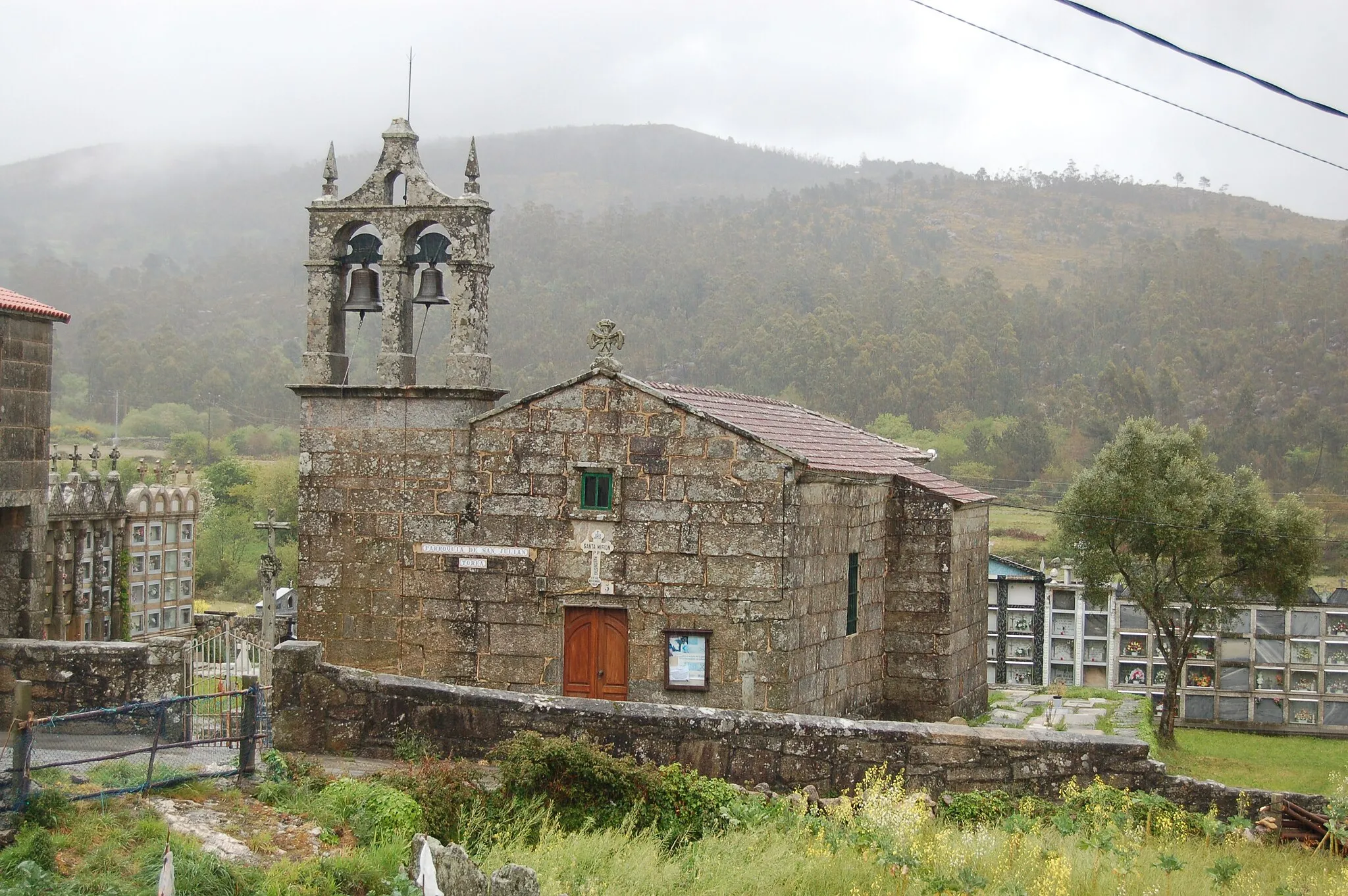 Photo showing: Igrexa parroquial de San Xián de Torea (Muros).