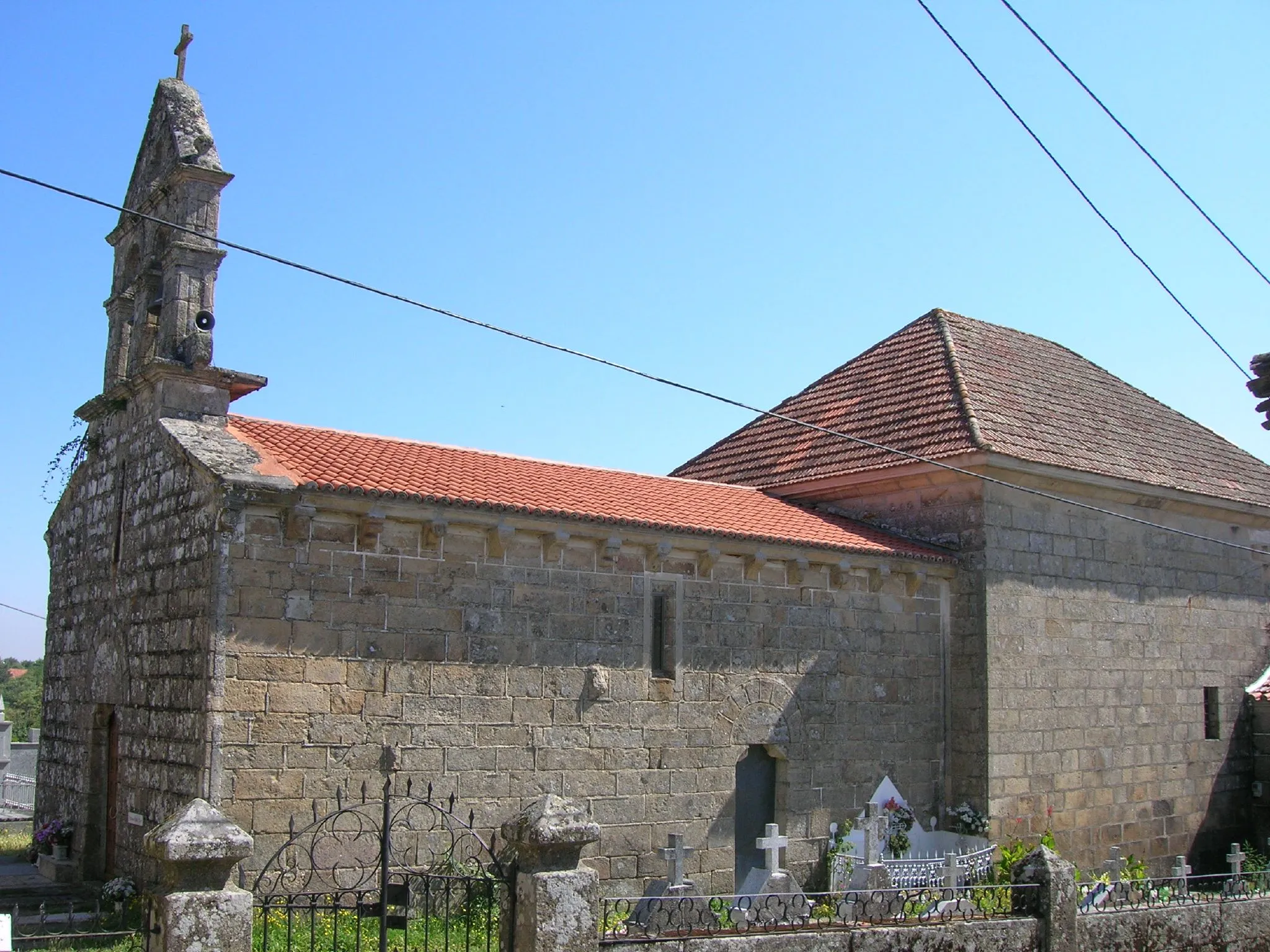 Photo showing: Igrexa de San Breixo de Queiroás, no concello de Allariz