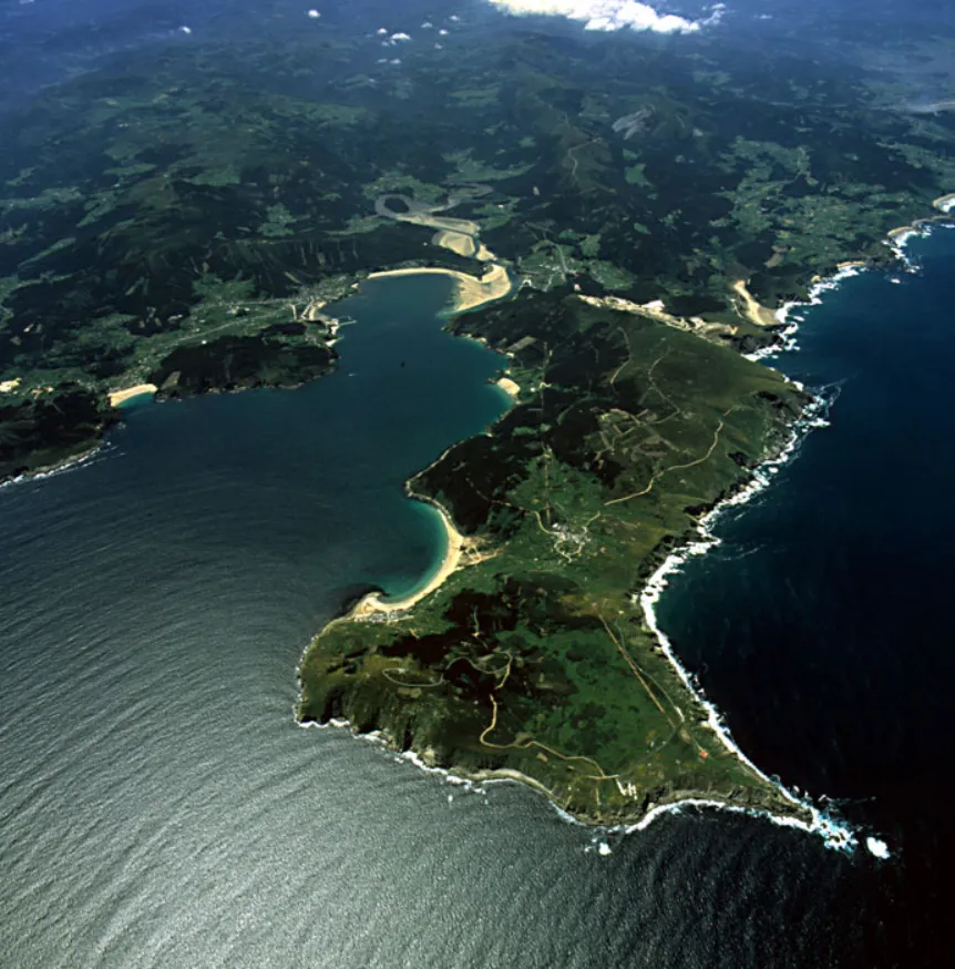 Photo showing: Cap de la Estaca de Bares - Vue aérienne complète du cap