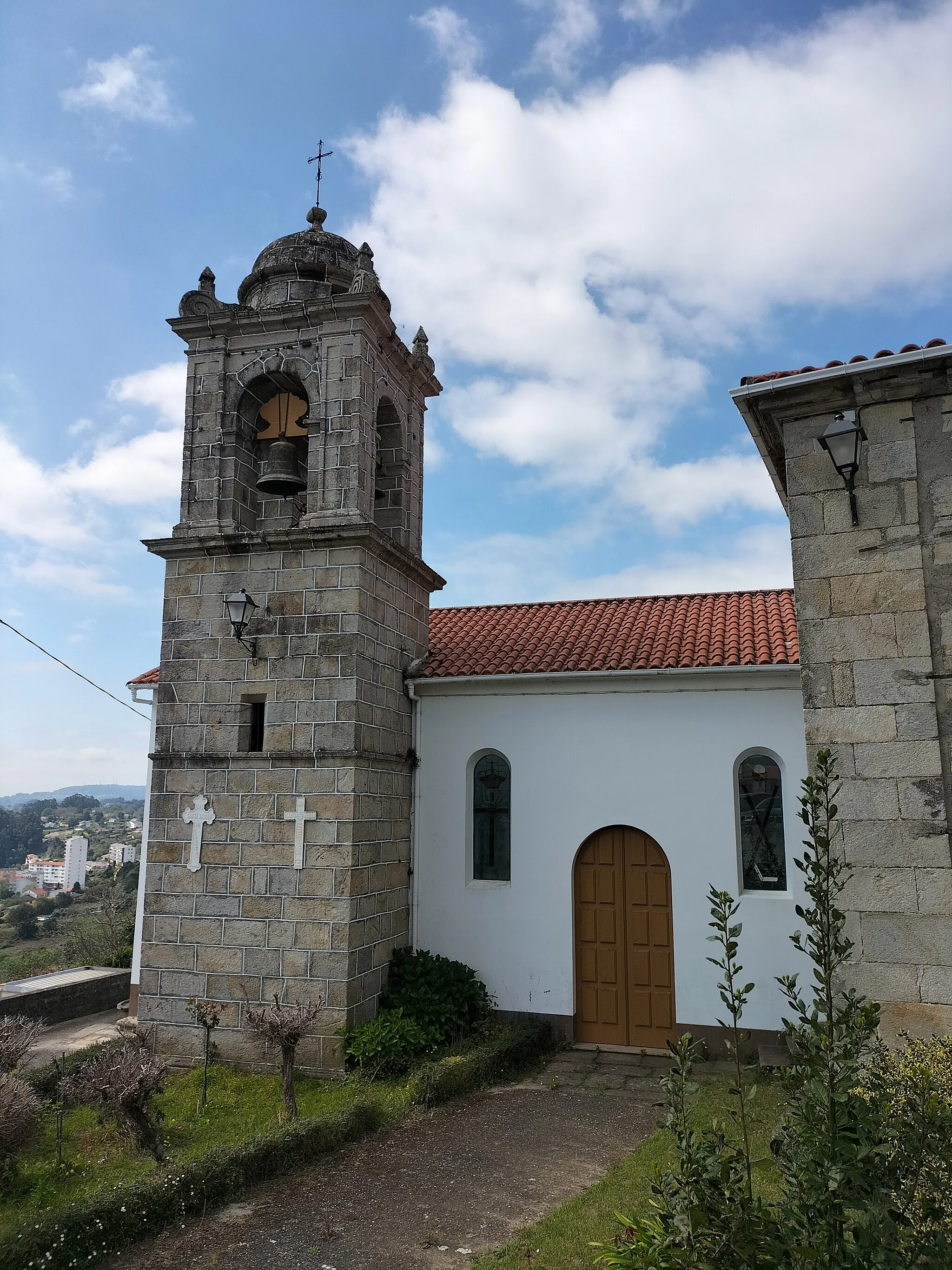 Photo showing: Iglesia de San Andrés de Cabañas