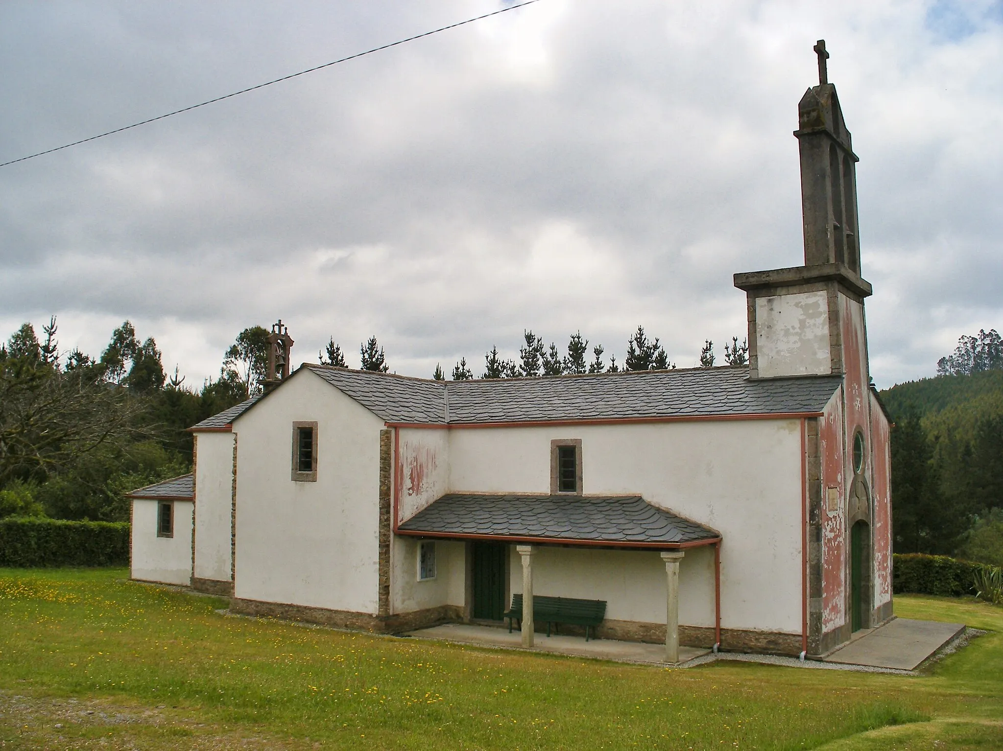 Photo showing: Igrexa parroquial de Seixas no concello coruñés das Somozas.