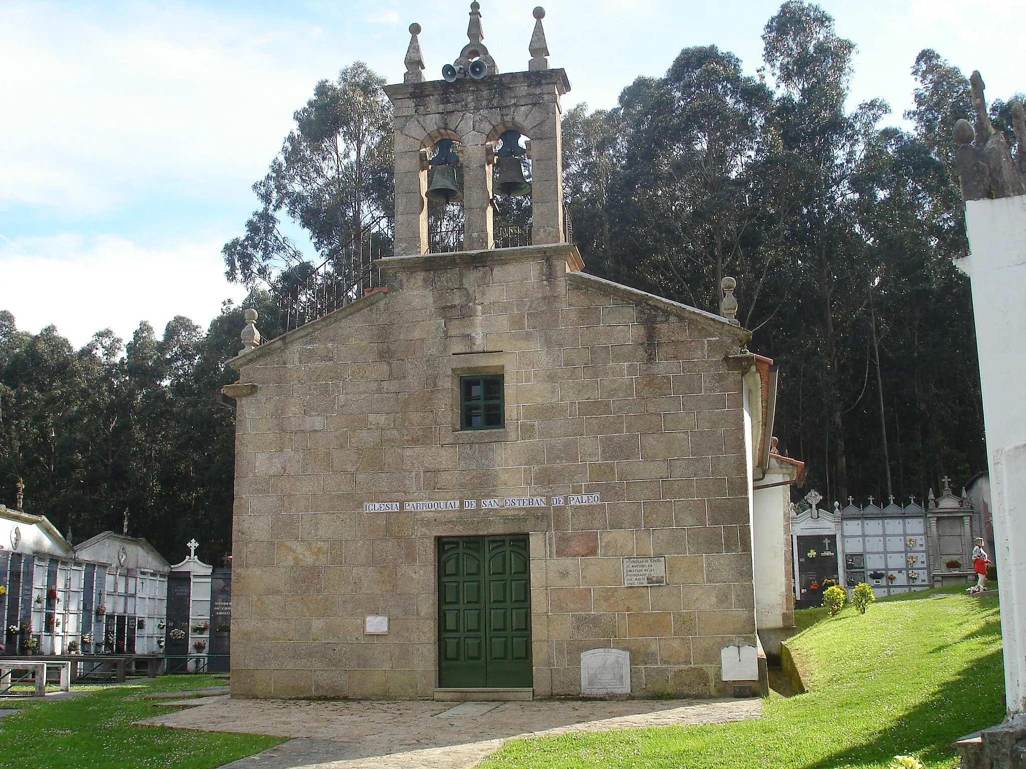 Photo showing: Igrexa de Santo Estevo de Paleo, no concello de Carral.