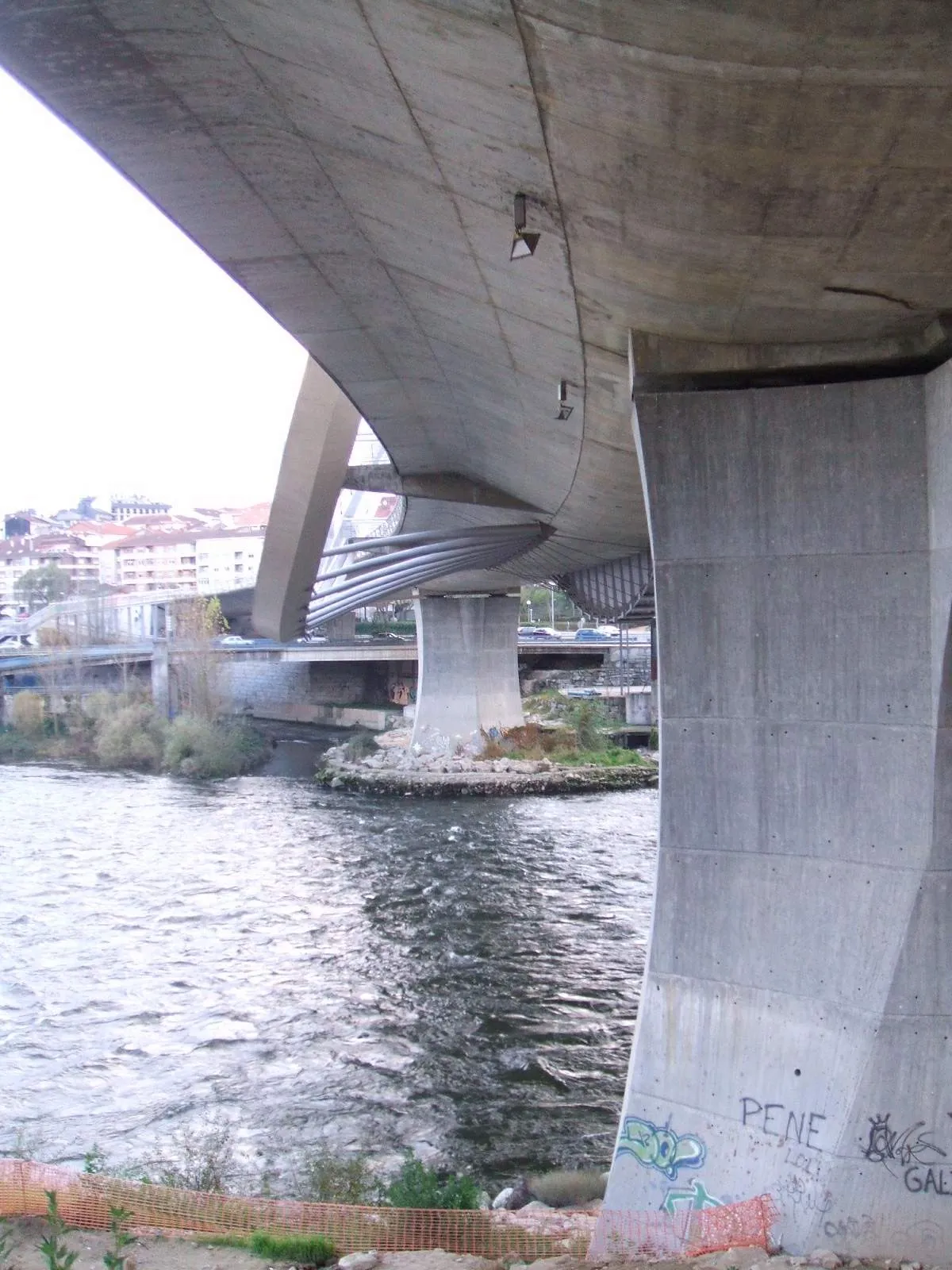 Photo showing: Ponte do Milenio (Orense)