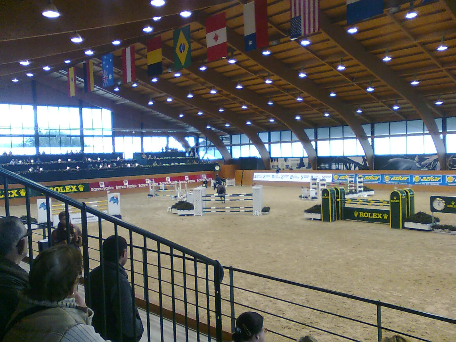 Photo showing: Concurso de Saltos Internacional da Coruña 2009 no Centro Hípico Casas Novas.