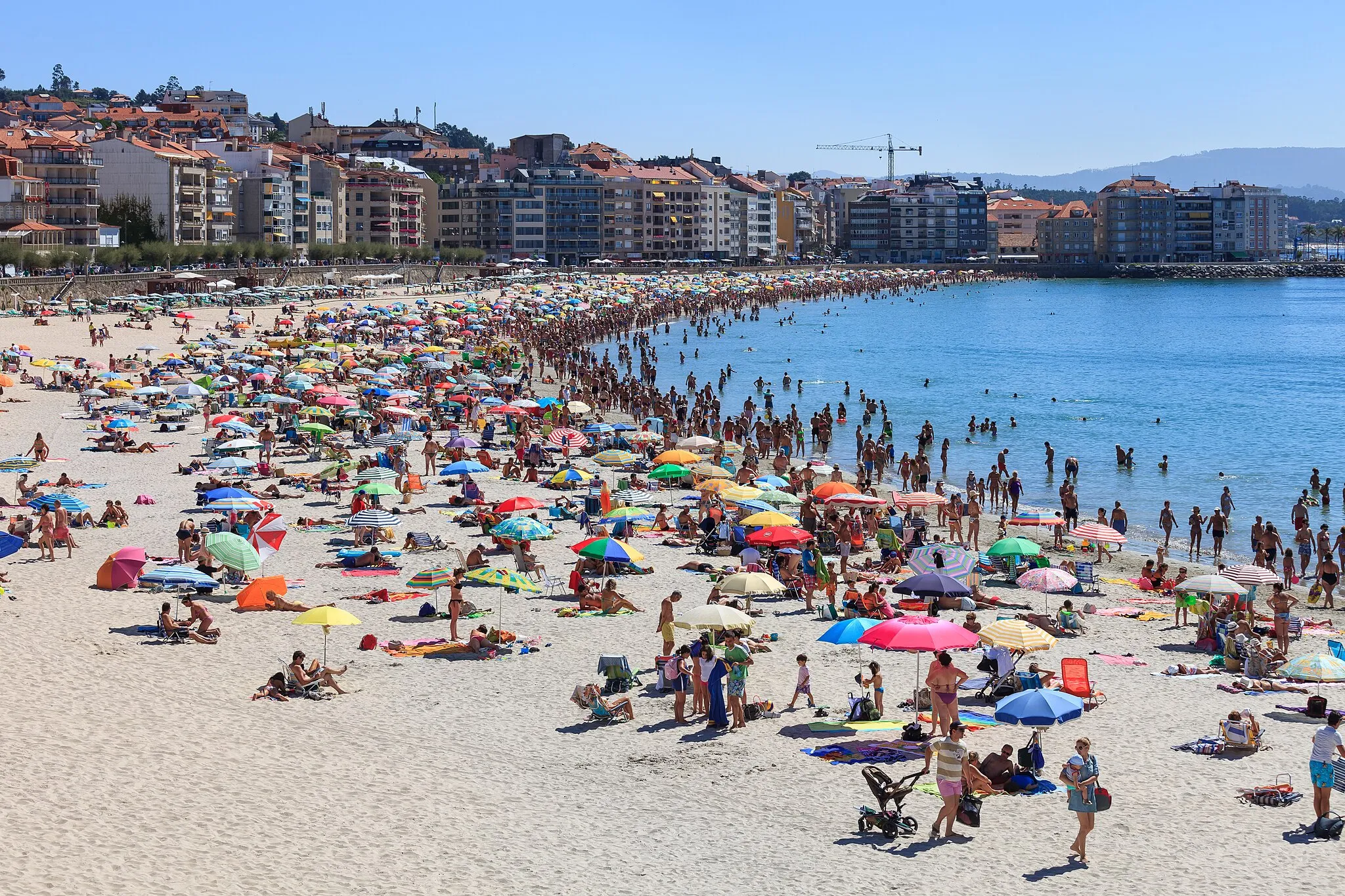 Photo showing: Beach of Silgar, Sanxenxo, Galicia (Spain).