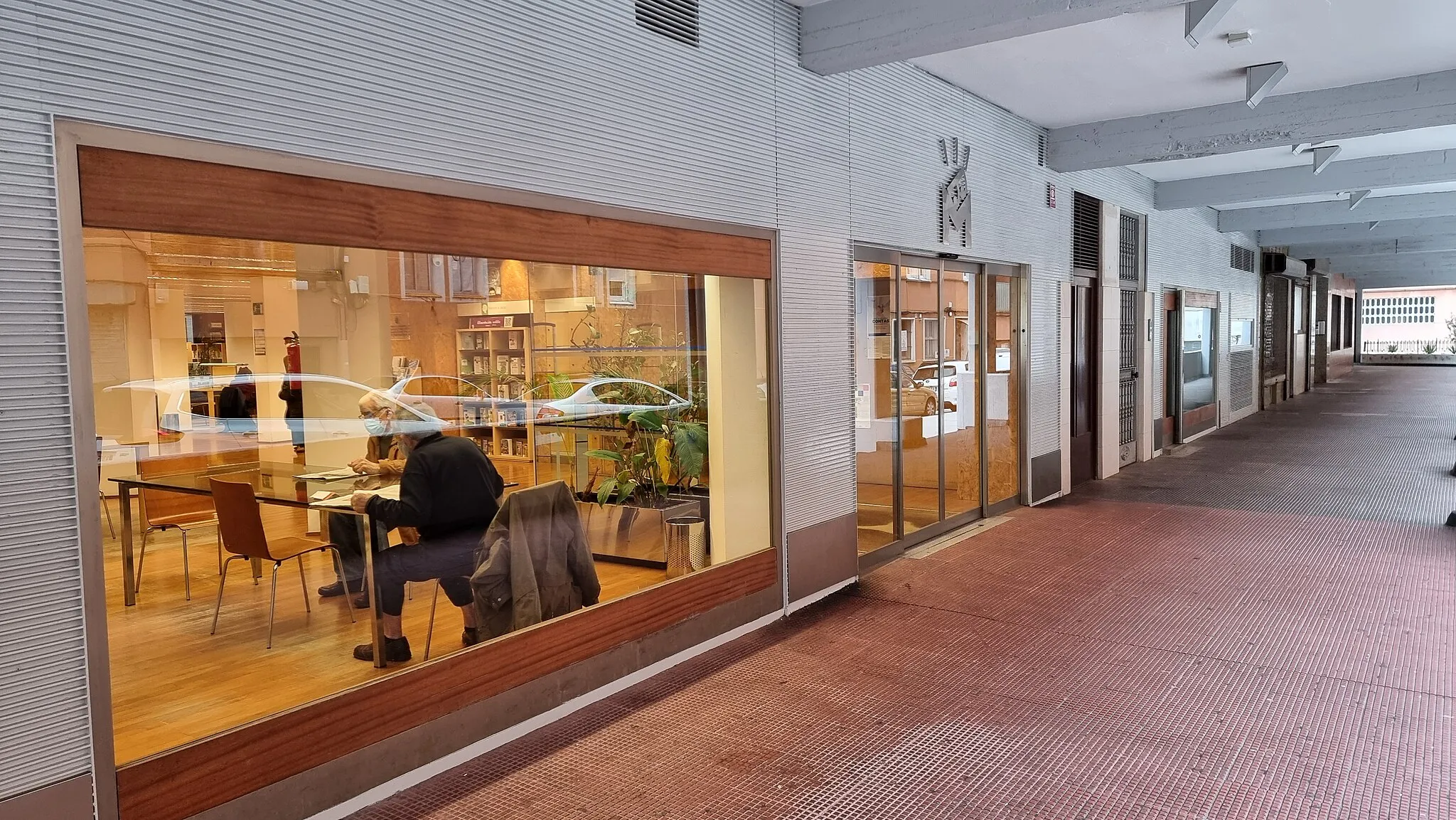 Photo showing: Public library in A Coruña