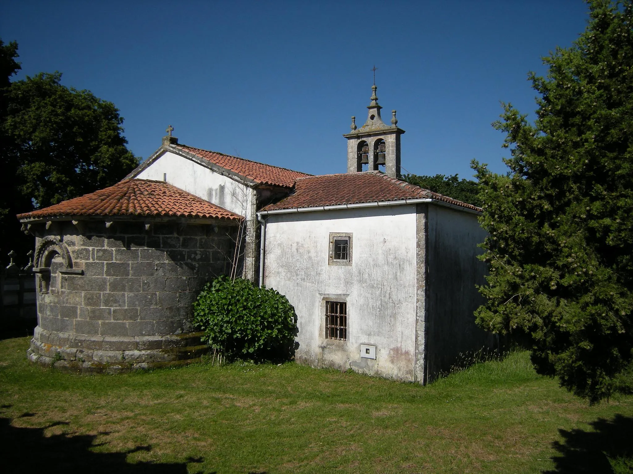 Photo showing: Igrexa de Santa María de Sendelle, no concello de Boimorto
