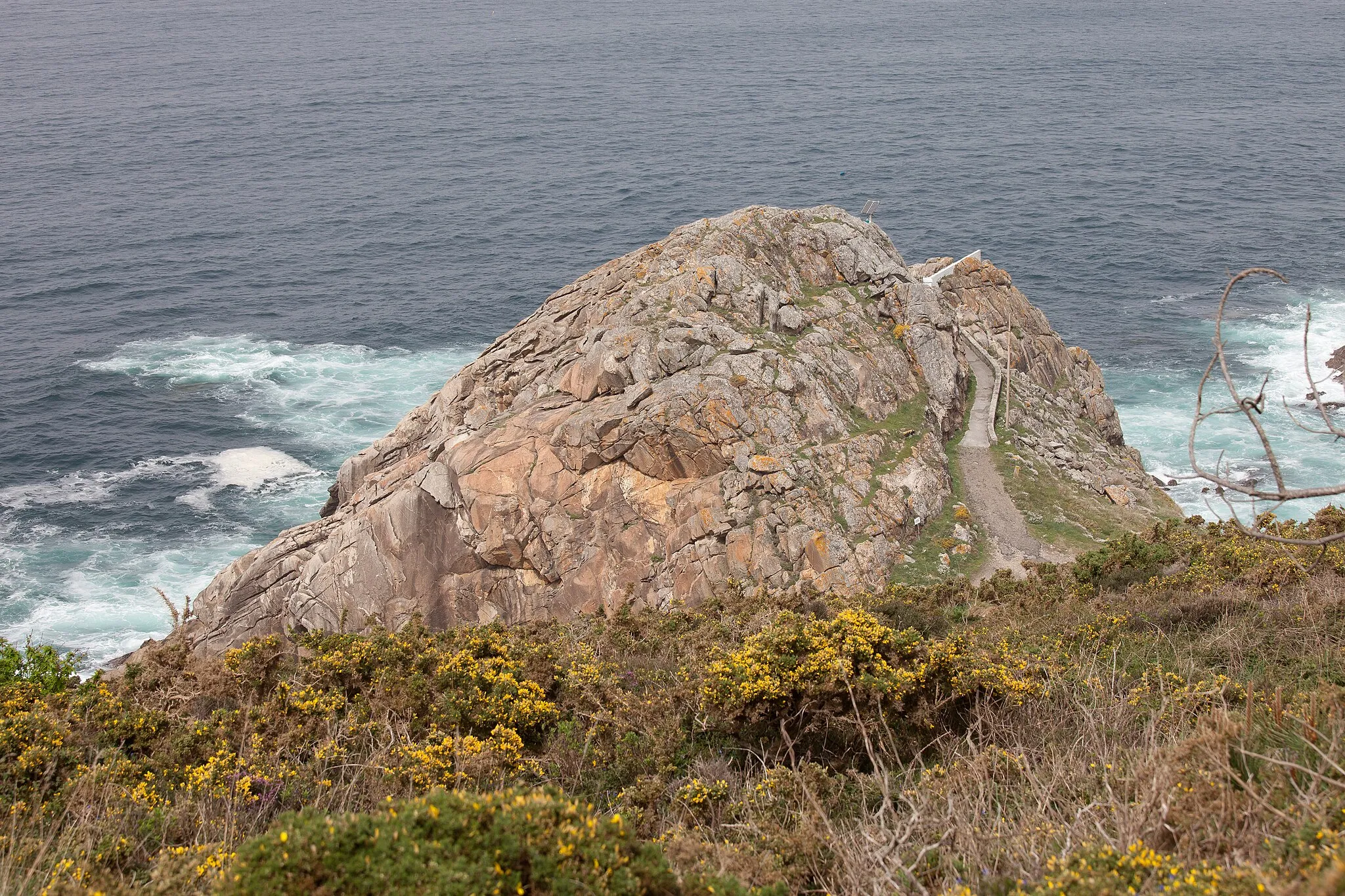 Photo showing: Marine brand of A Meda, Monteferro, Nigrán, Galicia (Spain)