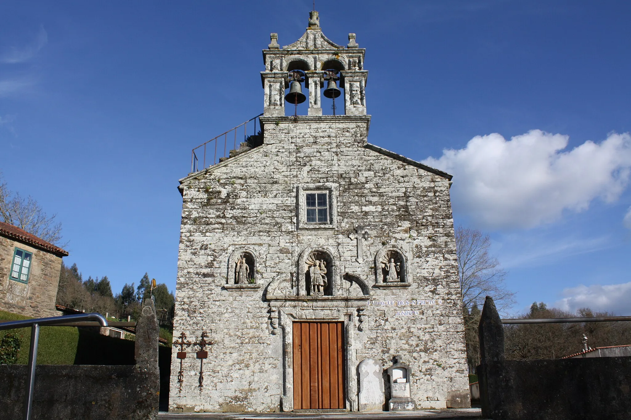 Photo showing: Igrexa de San Cristovo de Dombodán (Arzúa, A Coruña)