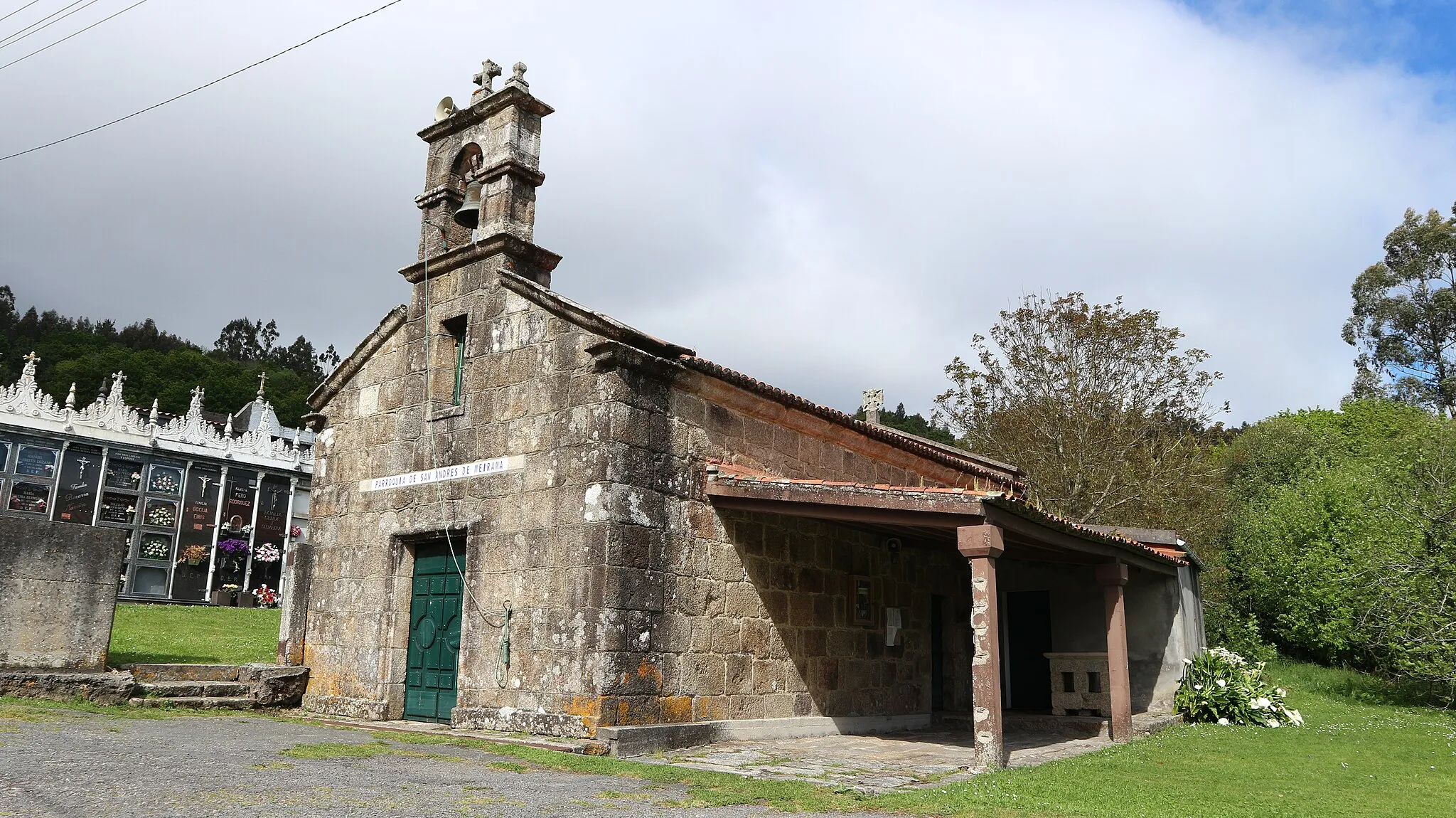 Photo showing: Igrexa de Santo André de Meirama. O Igrexario, Meirama, Cerceda.