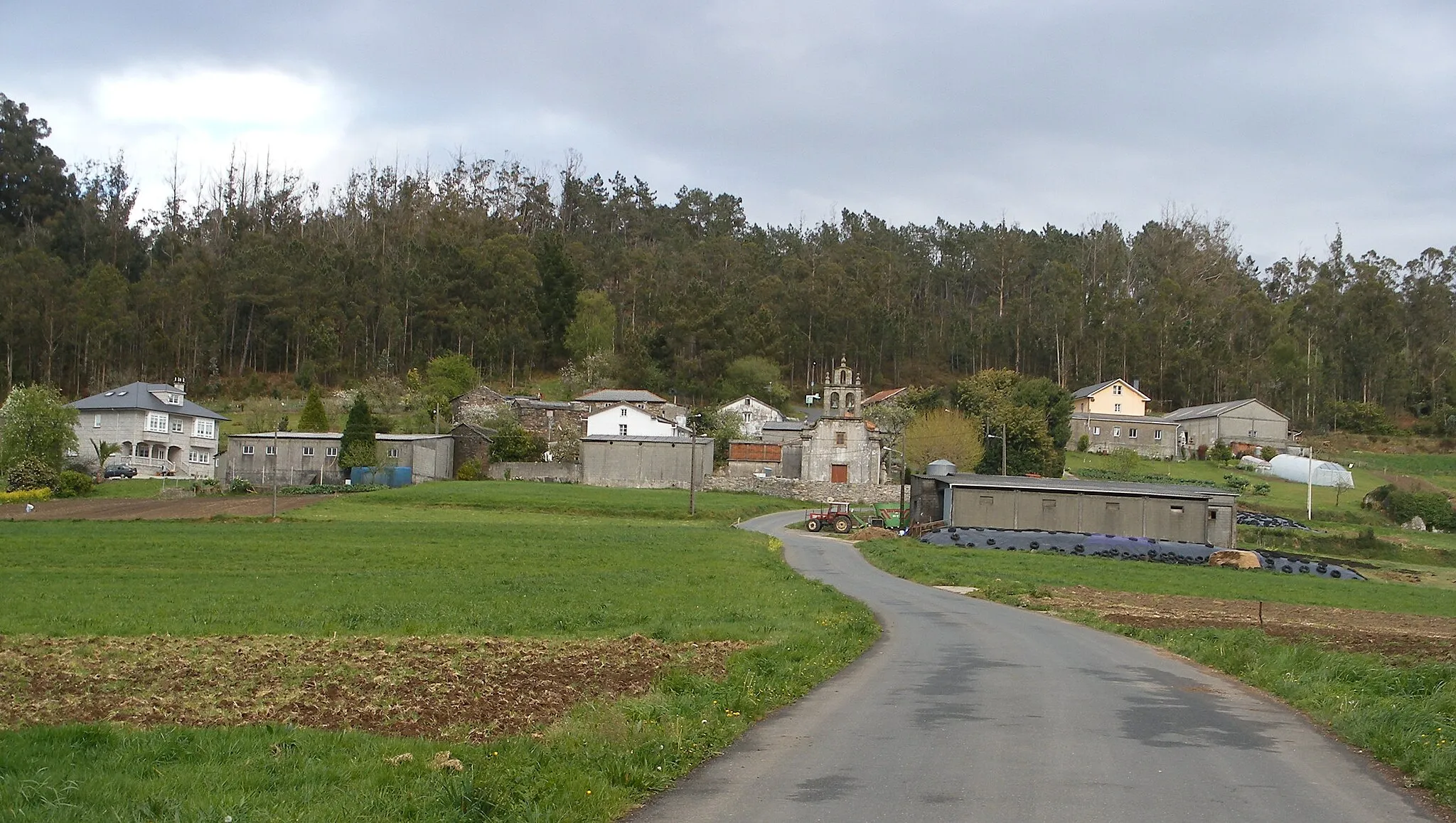 Photo showing: Lugar de Queixeiro na parroquia homónima do concello de Monfero