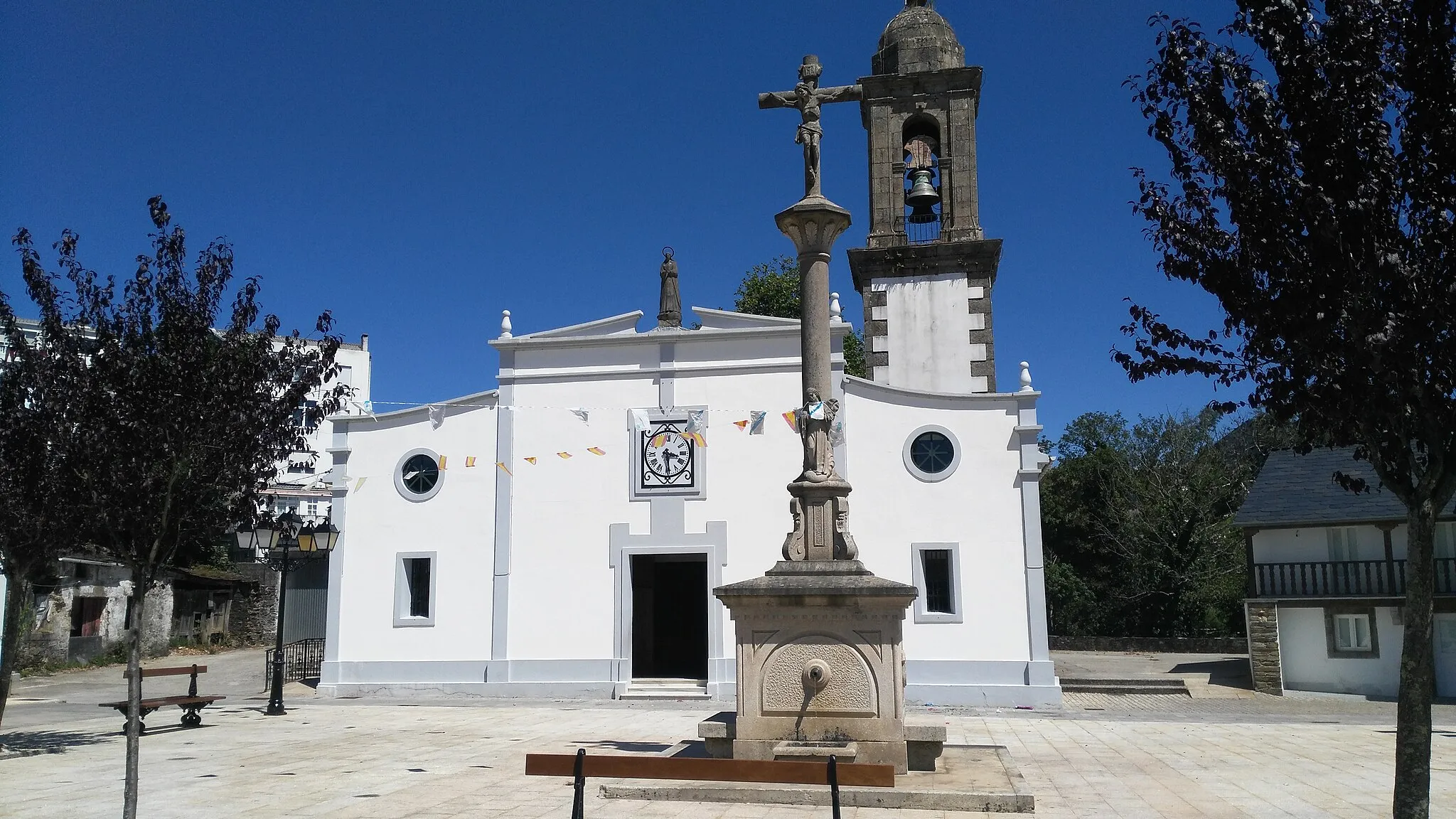 Photo showing: Igrexa parroquial de Santa Maria en As Pontes