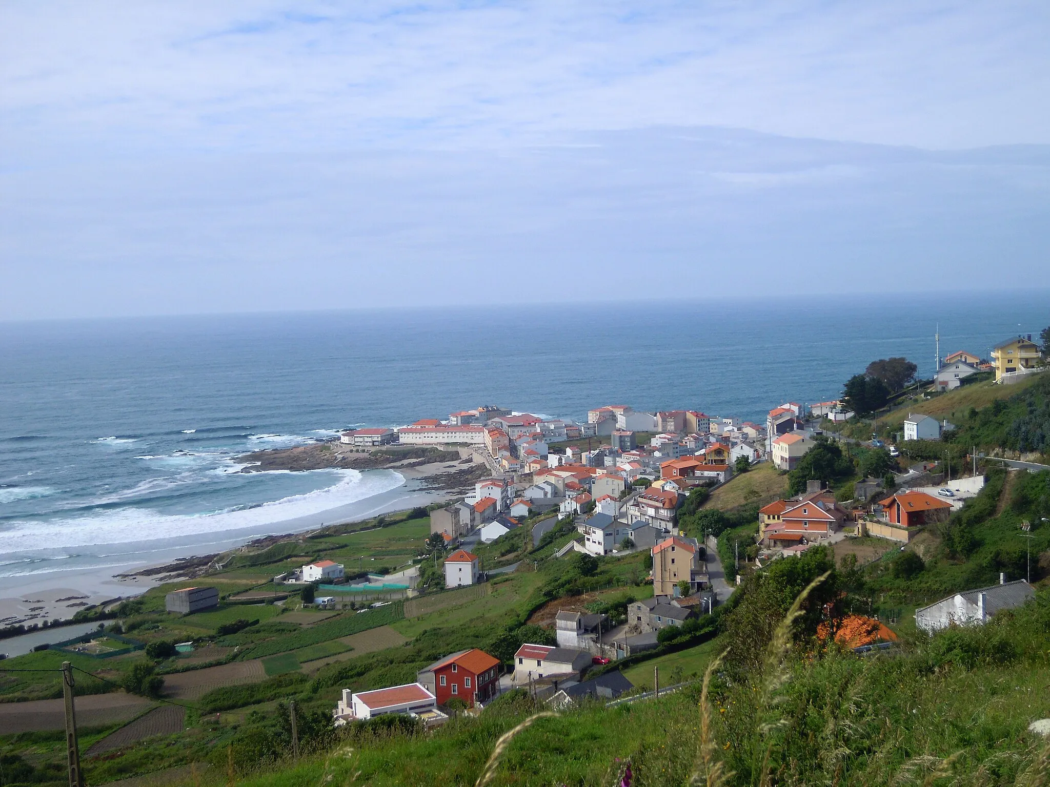 Photo showing: Vista de Caión, A Laracha, Galiza.