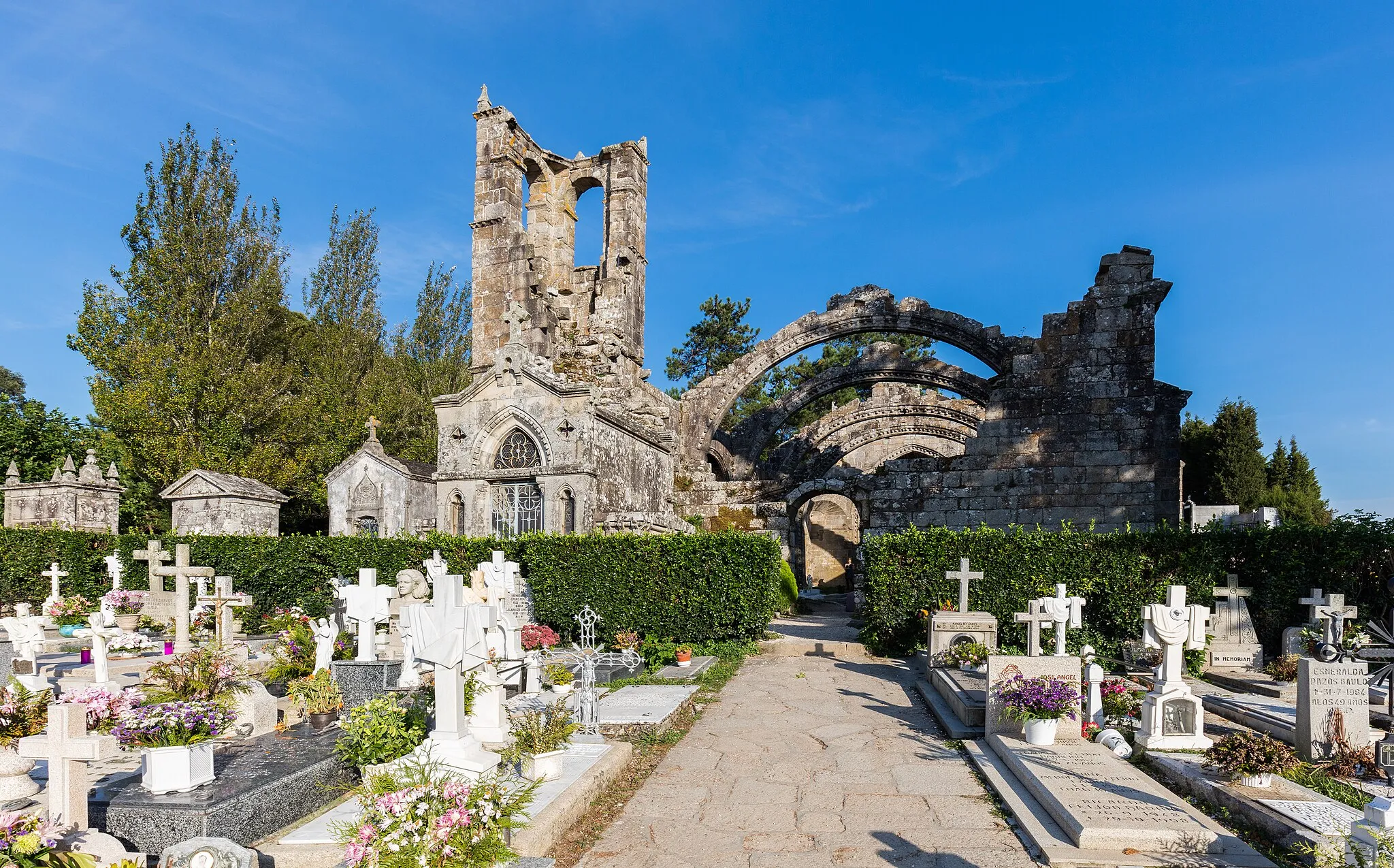 Photo showing: Remains of St Mariña Dozo, Cambados, Pontevedra, Spain