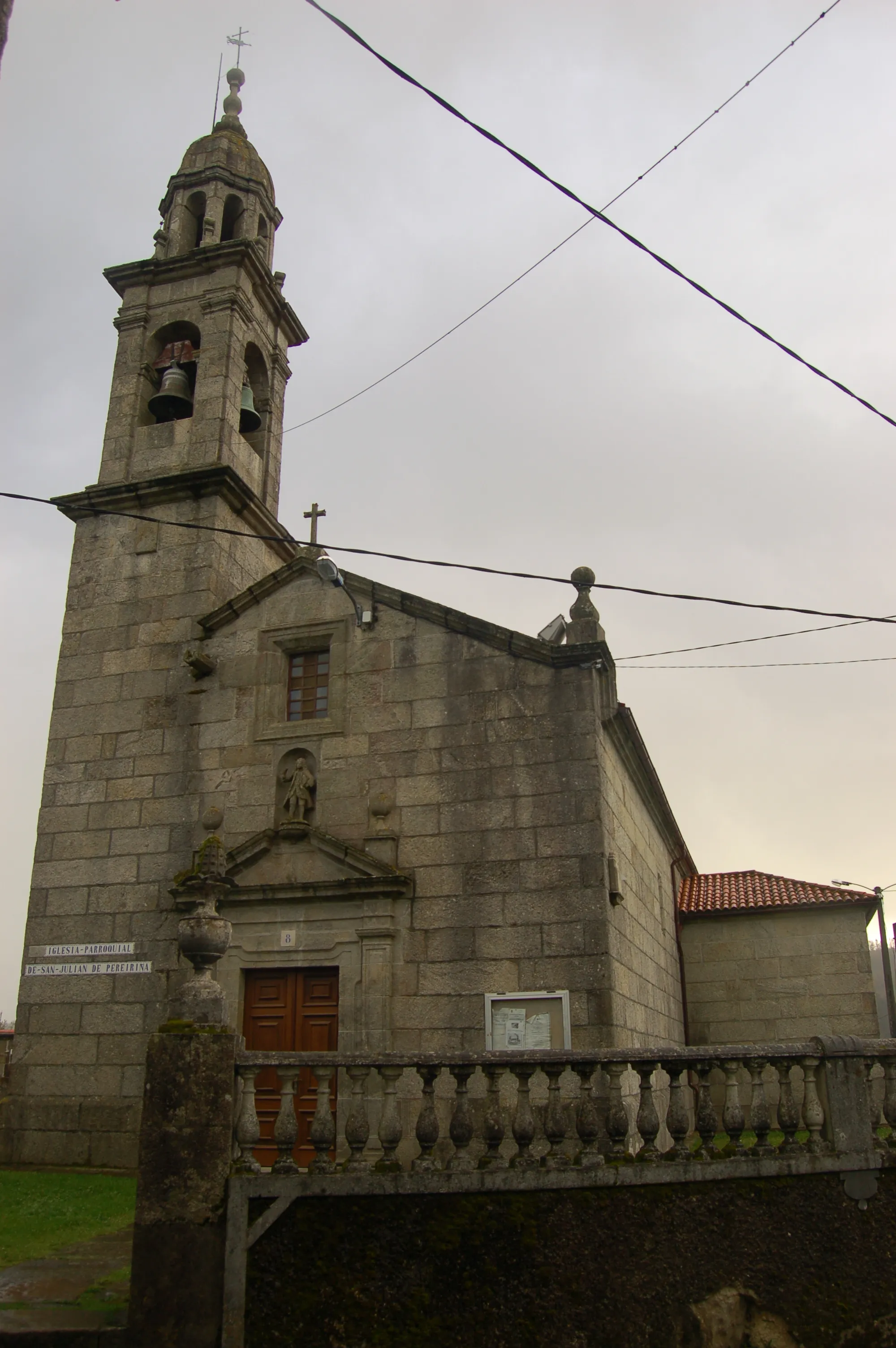 Photo showing: Igrexa parroquial de San Xián da Pereiriña (Cee).