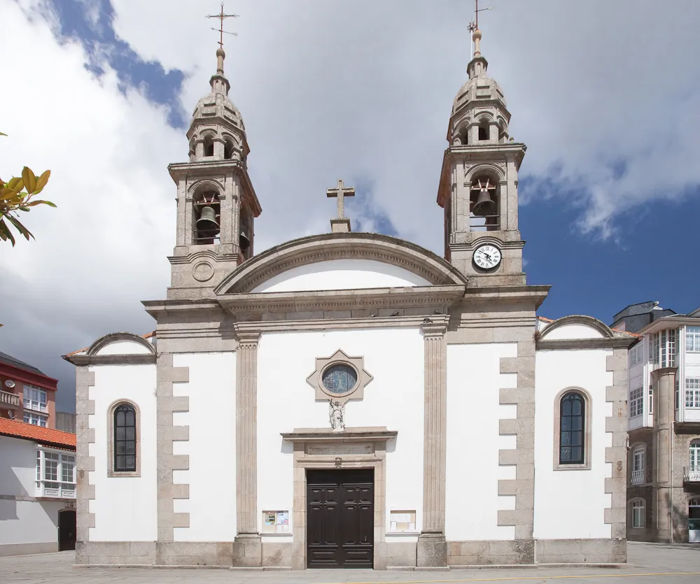 Photo showing: Wayside cross in Cee, Galicia (Spain)