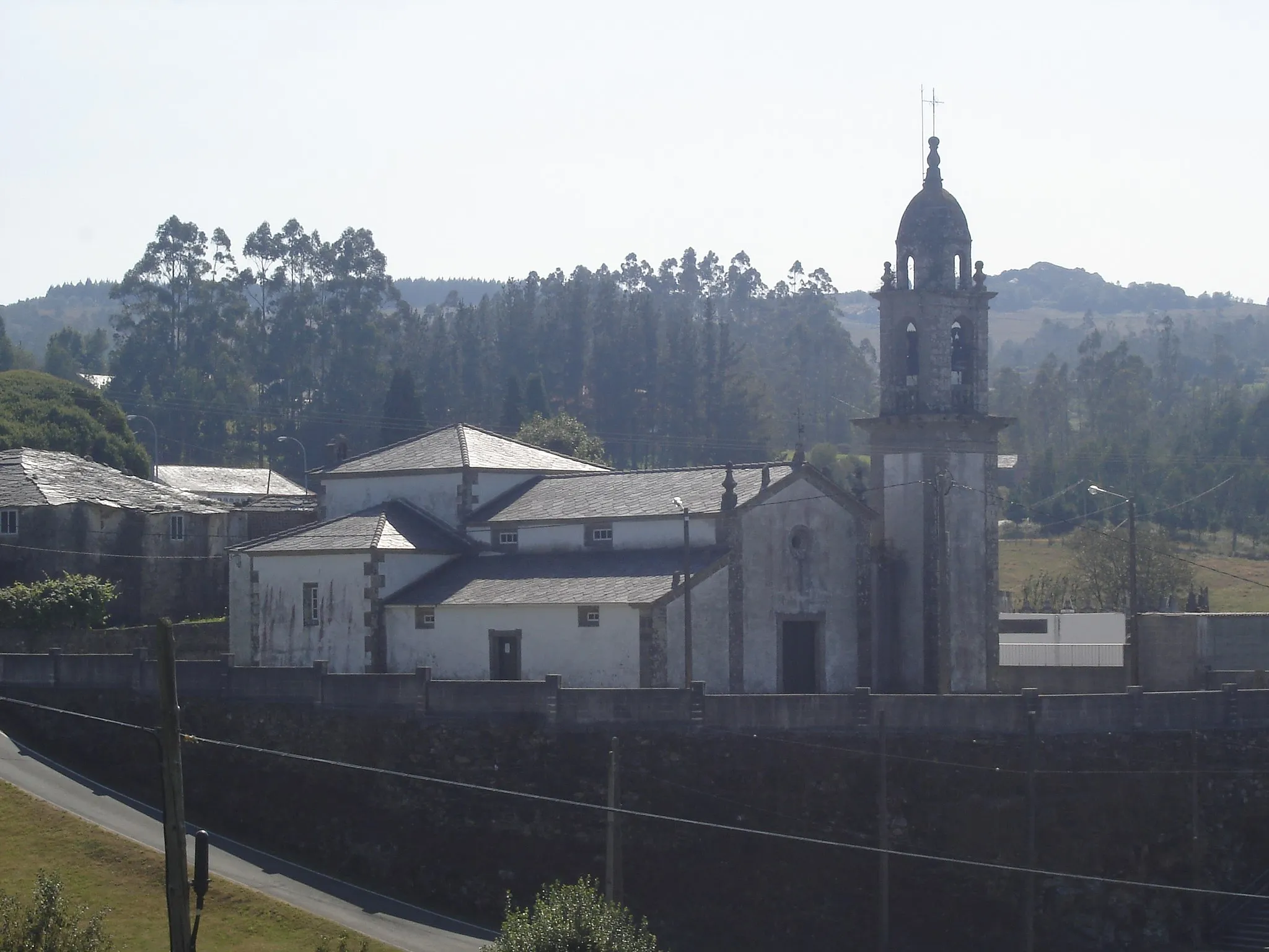 Photo showing: Igrexa de Recemel no concello das Somozas.