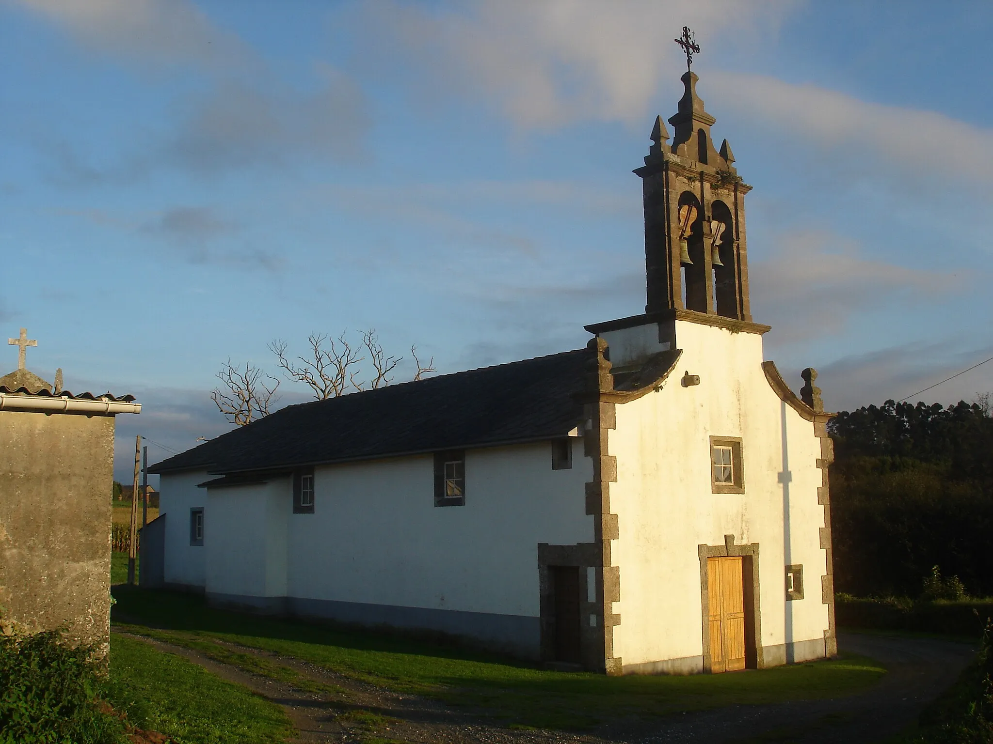Photo showing: Igrexa da parroquia de Abade no concello de Moeche