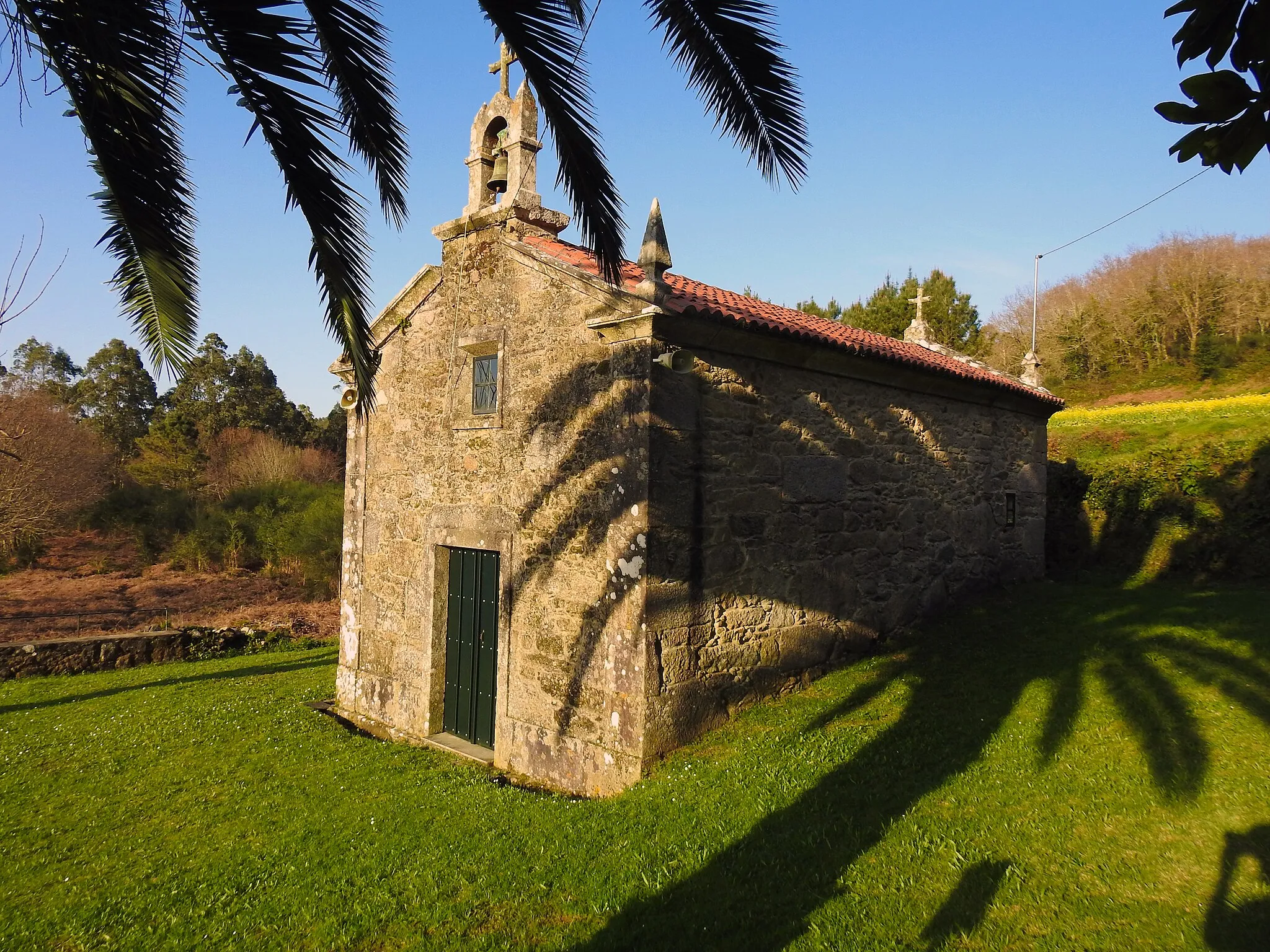 Photo showing: Capela da Gorgosa, Concello de Lousame.
