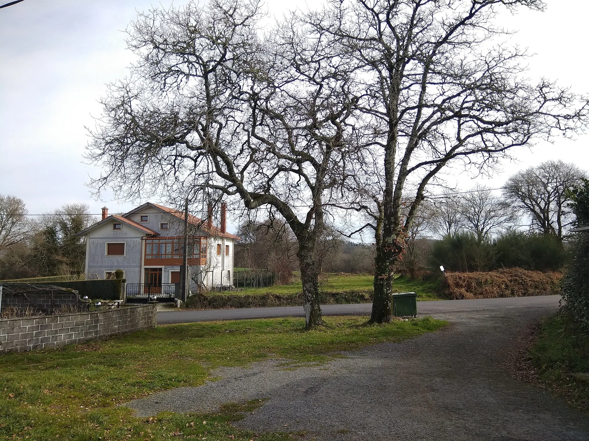Photo showing: Vista de Cimadevila (Cumbraos, Sobrado, Galiza).