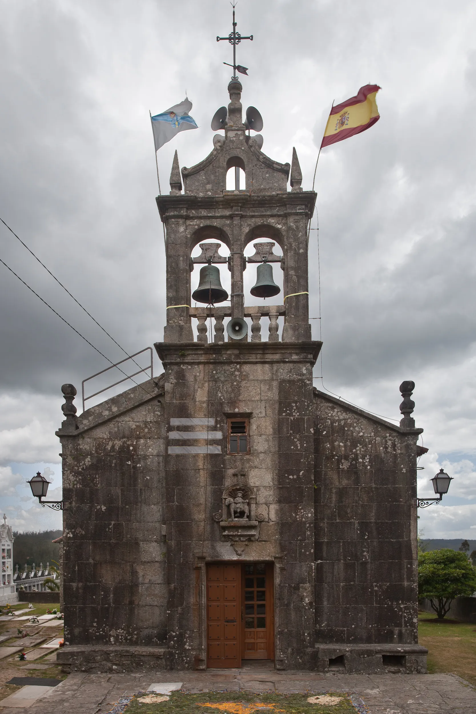 Photo showing: Igrexa de San Martiño de Fontecada, Santa Comba, Galiza, España