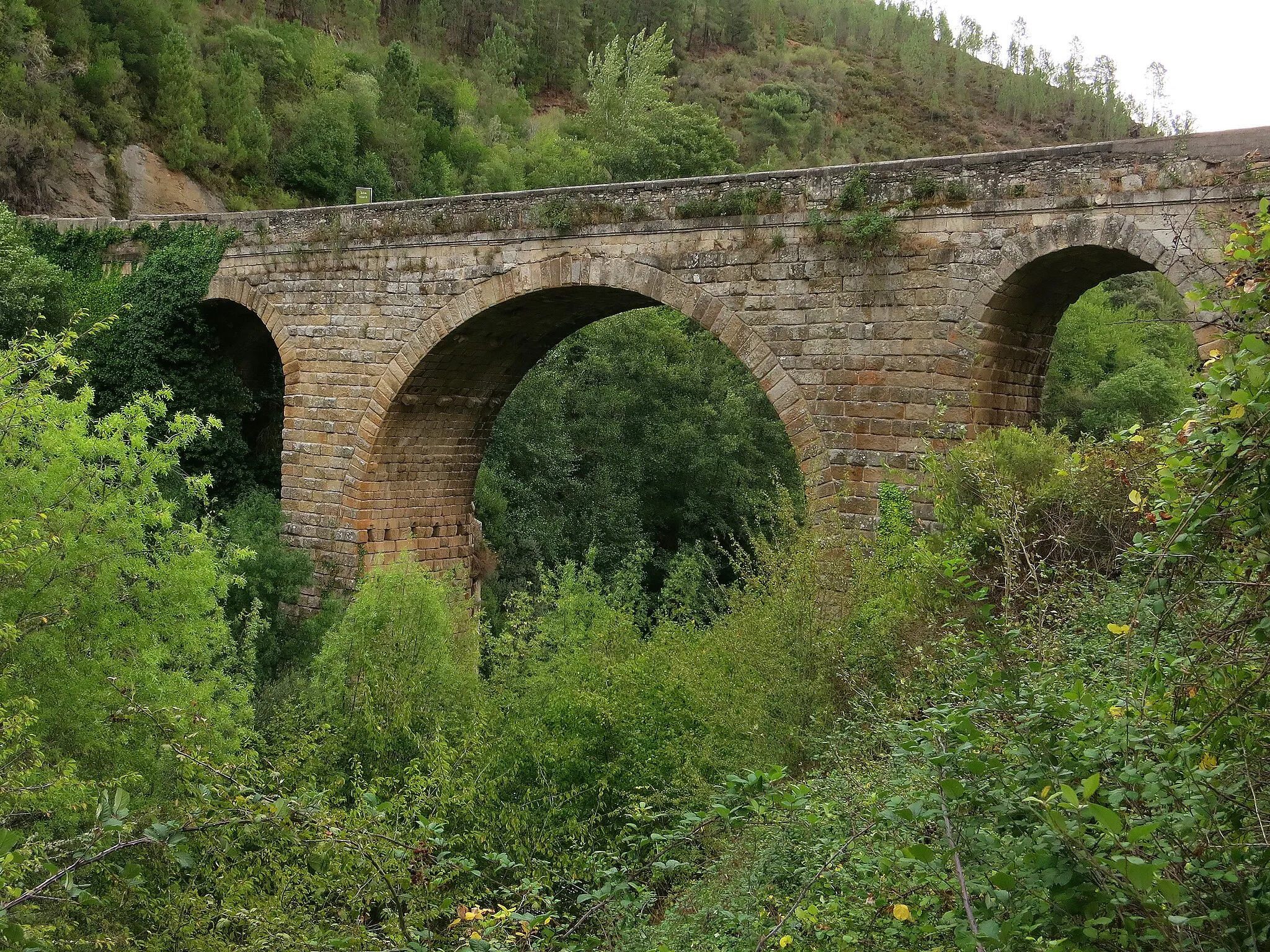 Photo showing: Vista norte puente del Bibey