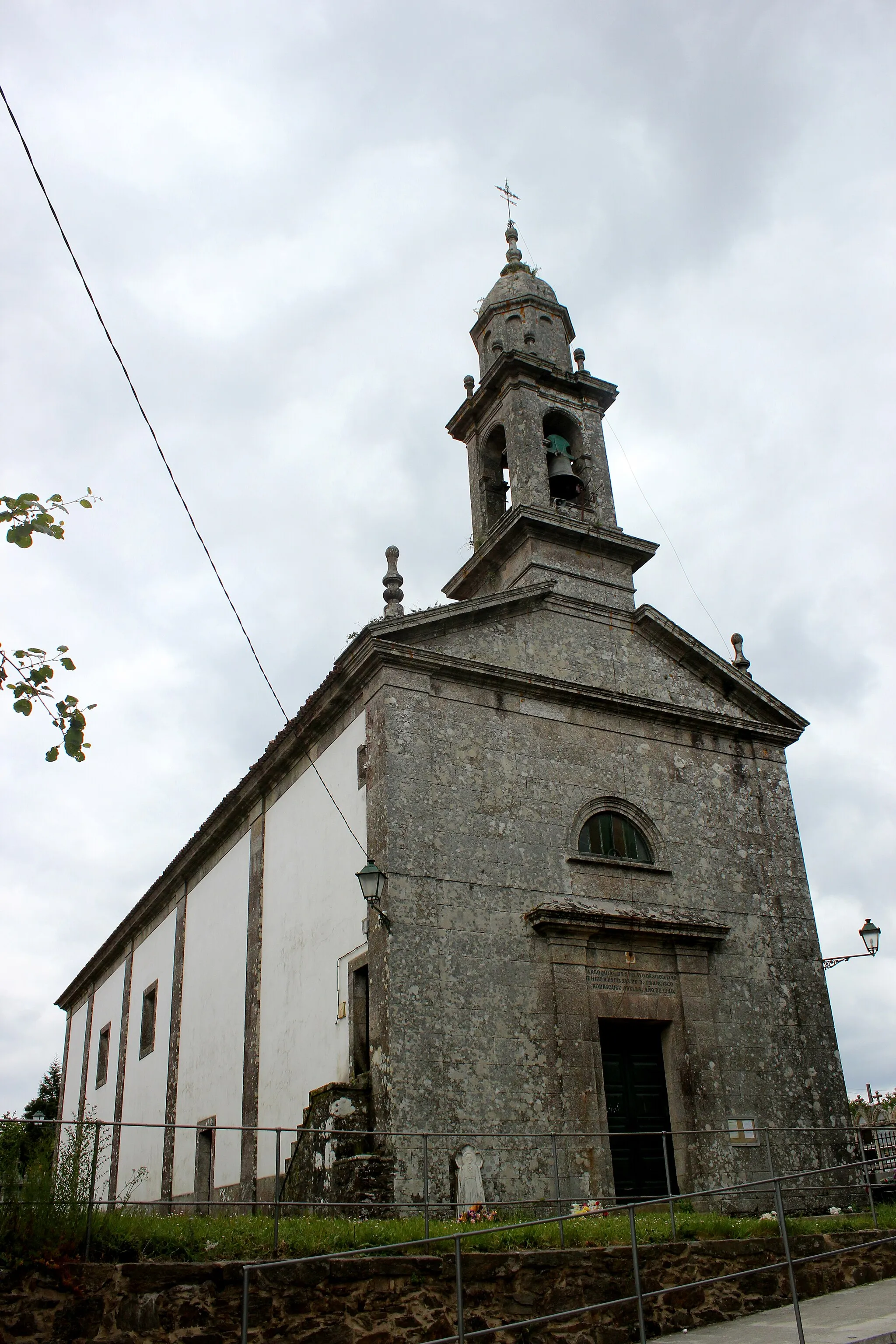 Photo showing: Igrexa de Sabugueira, Santiago de Compostela.