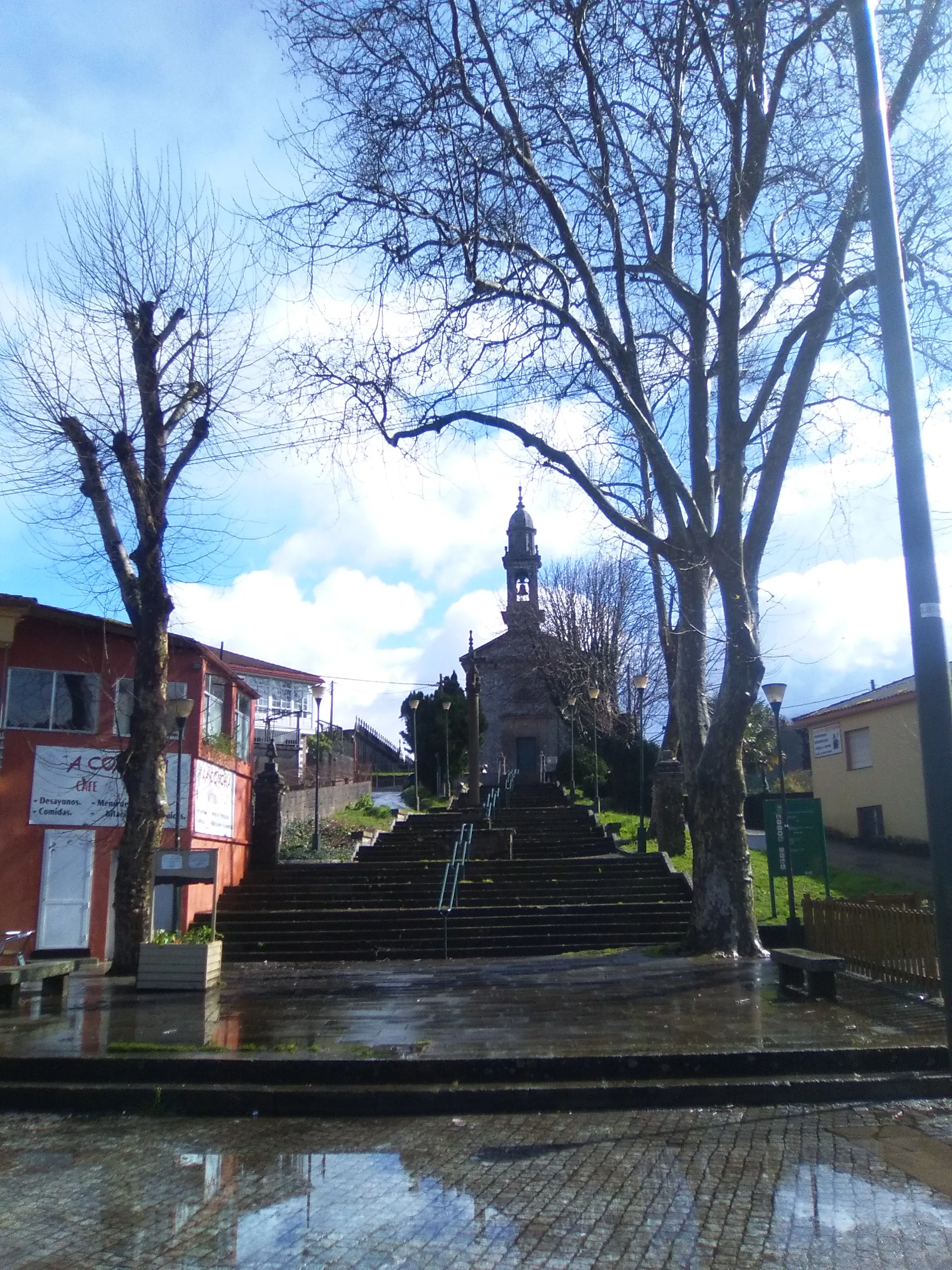 Photo showing: Iglesia parroquíal de Lavacolla