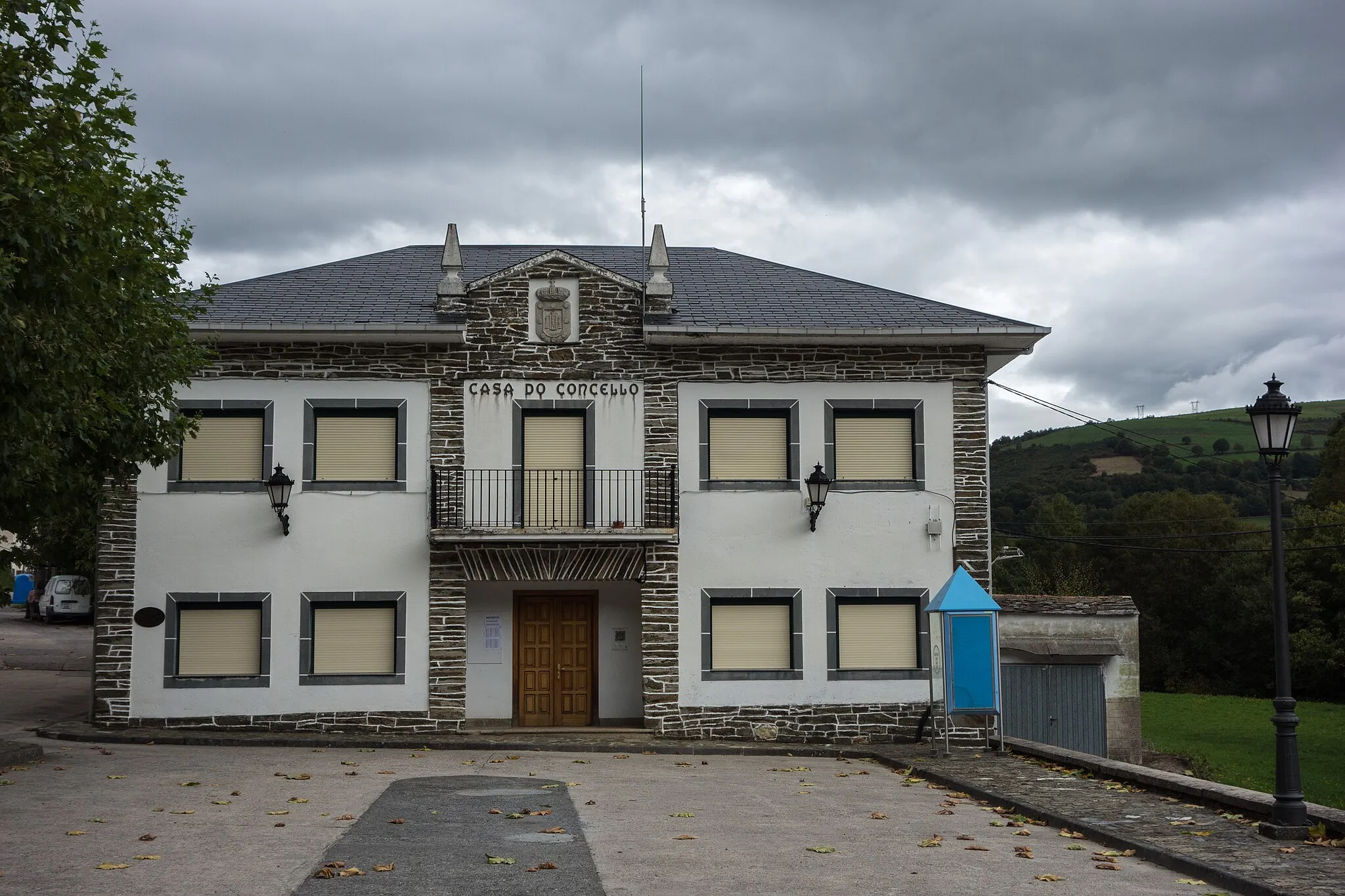 Photo showing: Casa do concello, Triacastela, Lugo