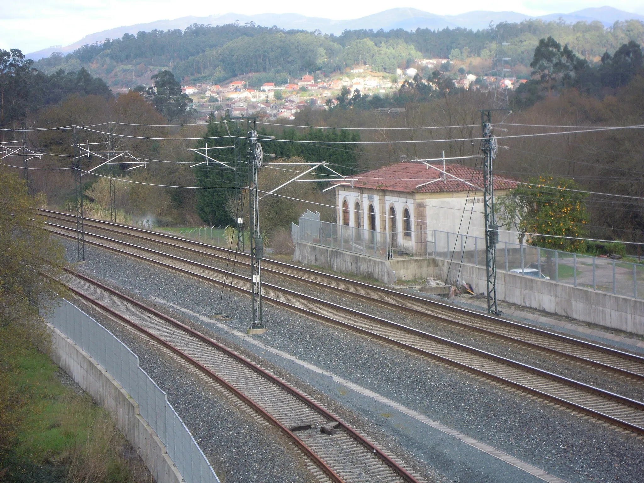 Photo showing: Estación de Figueirido, en Figueirido (Vilaboa)