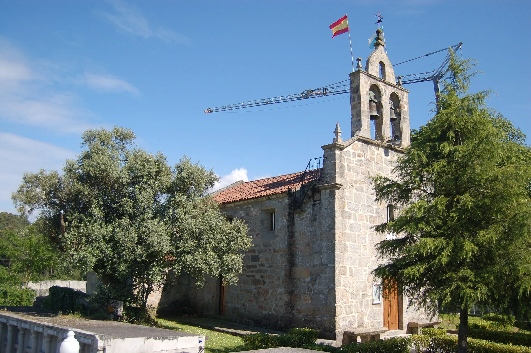 Photo showing: Igrexa parroquial de San Fins de Lois (Ribadumia)