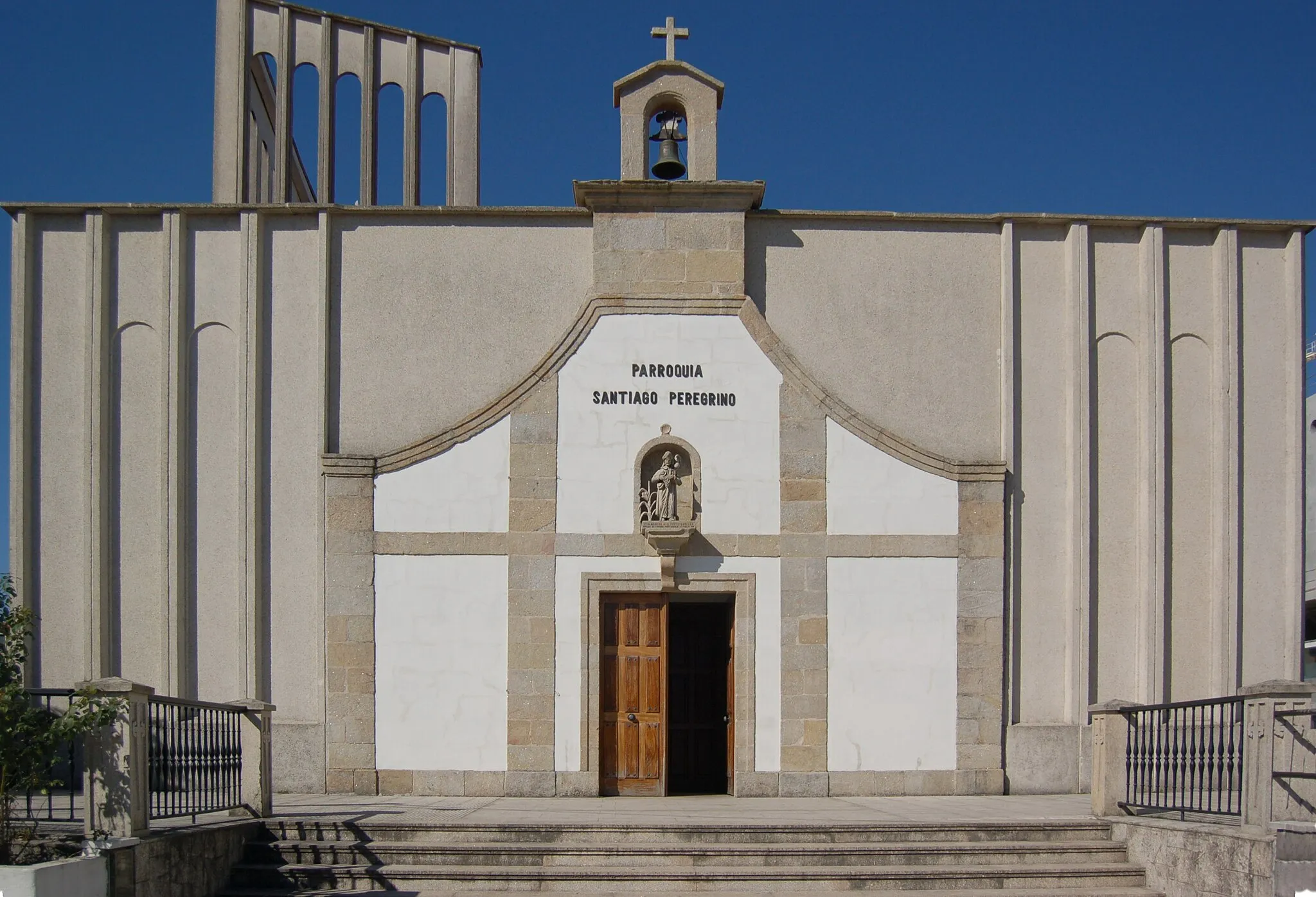 Photo showing: Igrexa parroquial de Santiago Peregrino do Burgo en Pontevedra