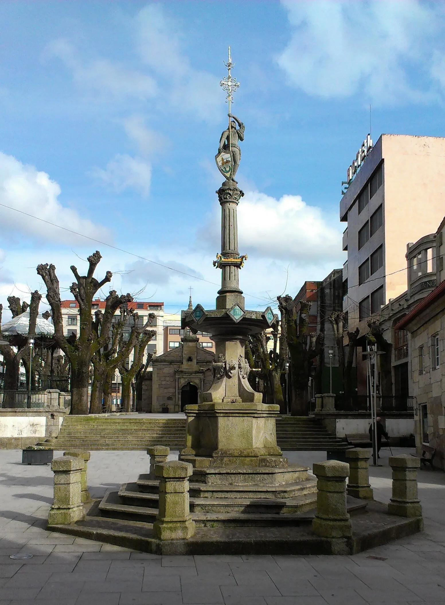 Photo showing: Fonte do Cristo, O Porriño