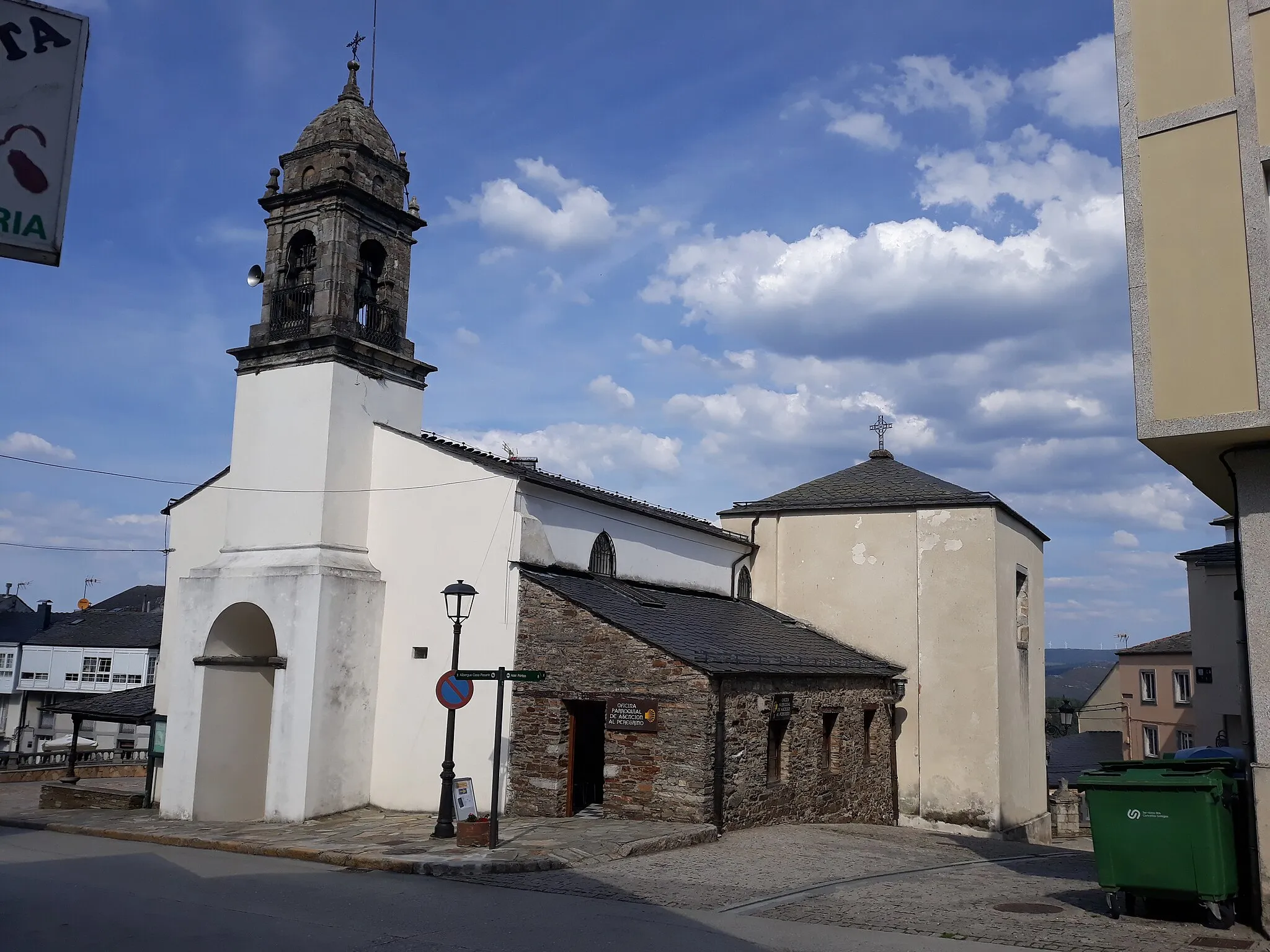 Photo showing: St. Mary's Roman Catholic church, Fonsagrada, Lugo Province, Galicia, Spain.