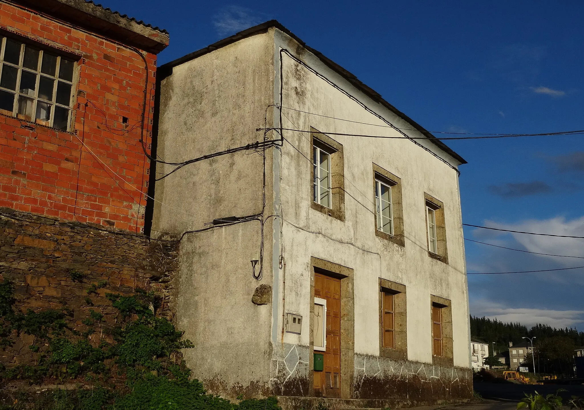 Photo showing: Antiga casa do concello no Cádavo, concello de Baleira, Lugo.