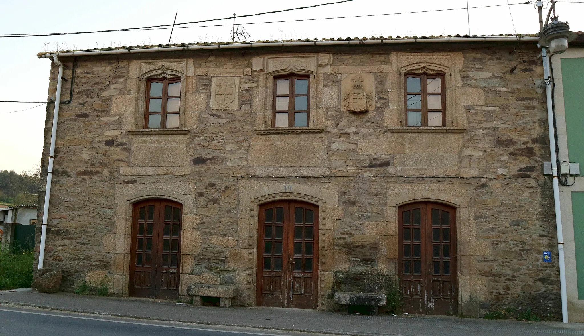 Photo showing: Pazo de Barral ou Casa de Filipe II. Na Calle, en Sarandós, Abegondo.