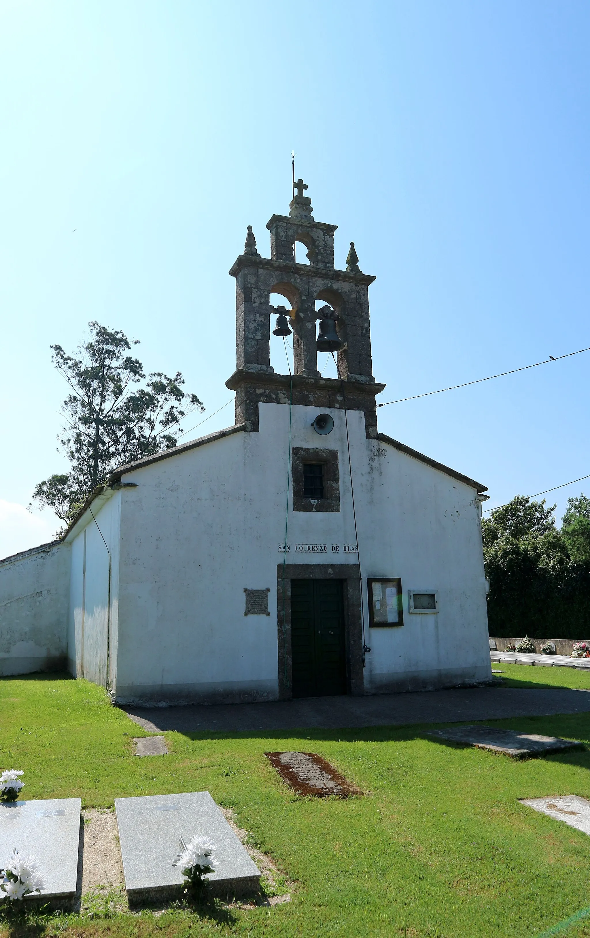 Photo showing: Igrexa de San Lourenzo de Olas. Olas, Mesía.