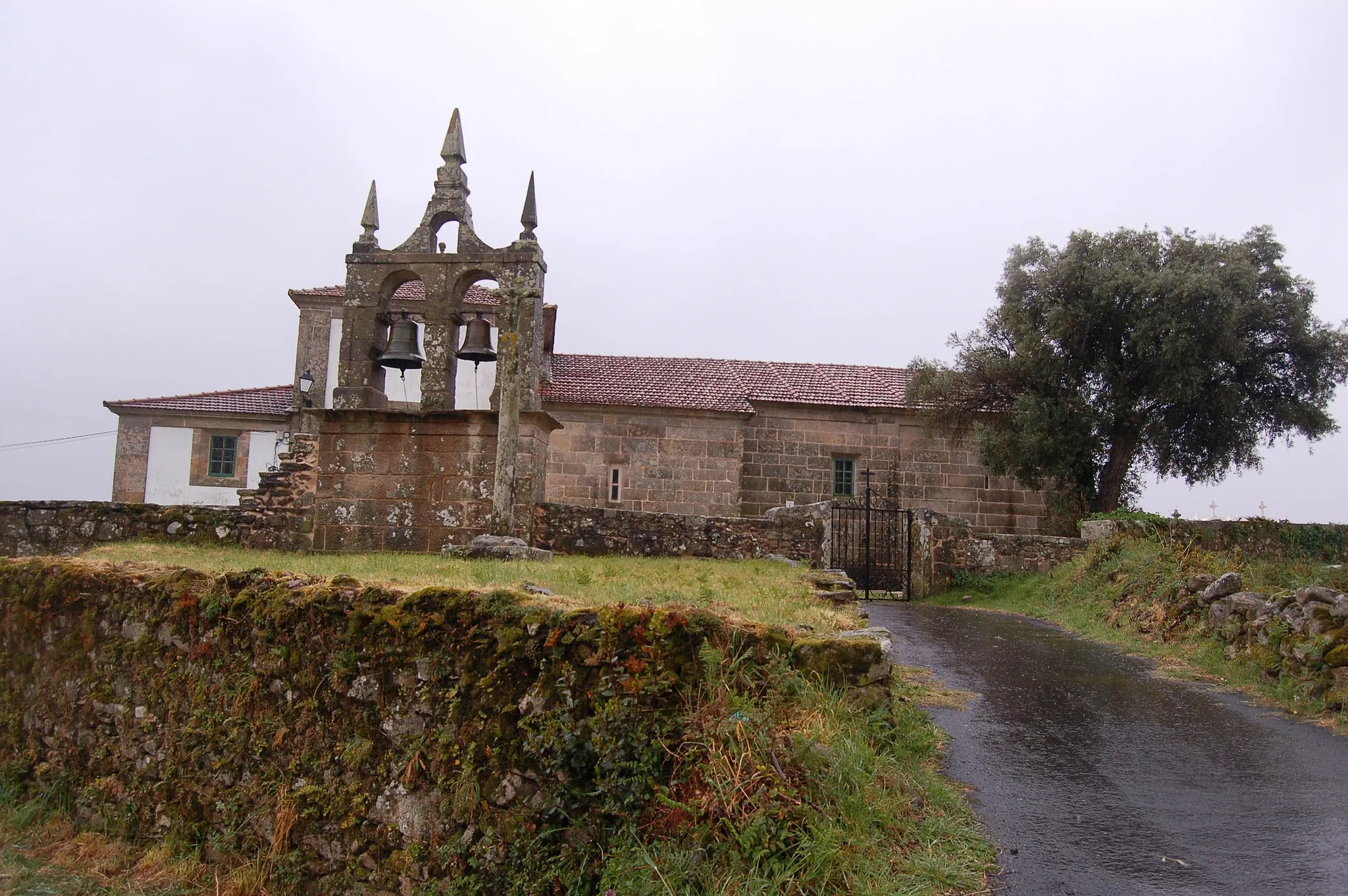 Photo showing: Igrexa parroquial de Santo Estevo de Abelleira (Muros).