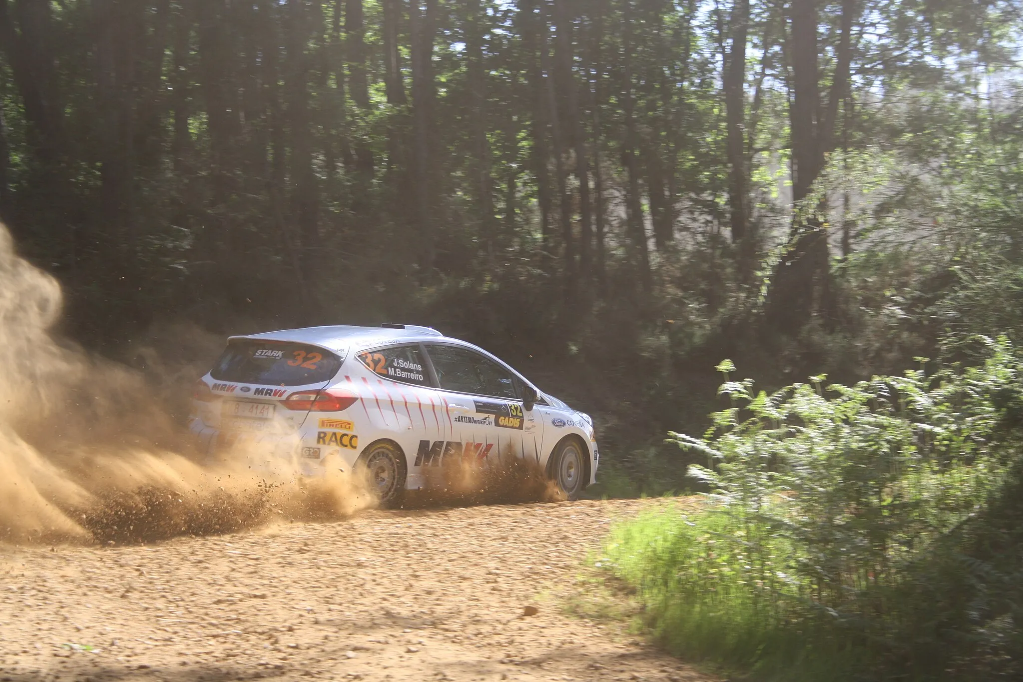 Photo showing: Rally Terra da Auga. Cuarta prueba del campeonato de España de rallies de tierra 2019 y tercera del Súper Campeonato de España de Rally.