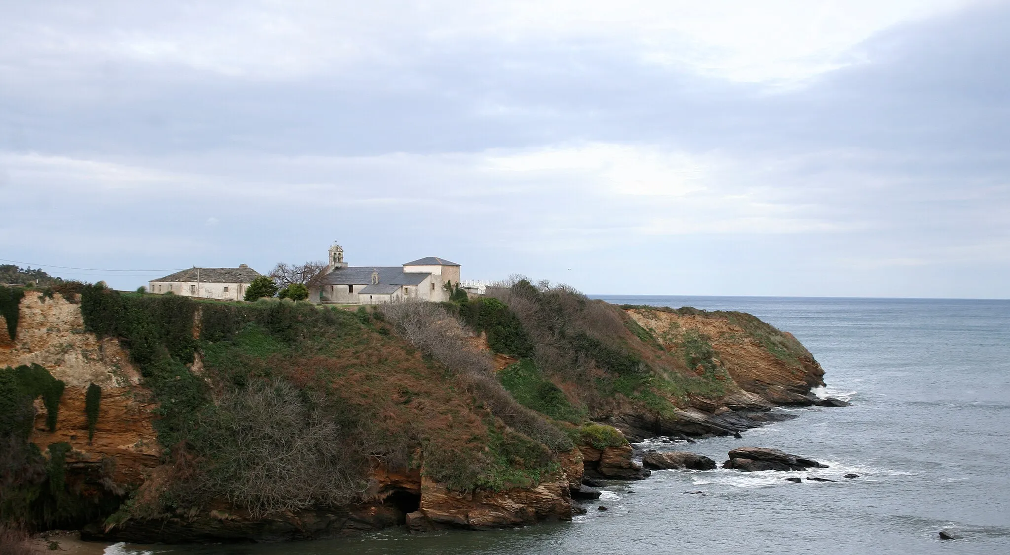 Photo showing: Vista da costa de Foz, na Mariña luguesa, mar e rochas. Galiza