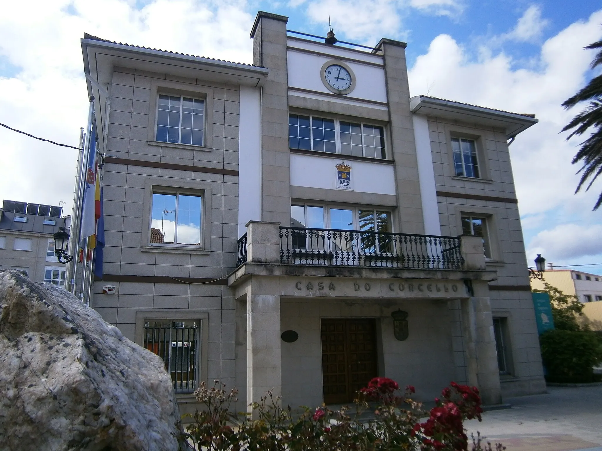 Photo showing: Casa do concello de Coristanco