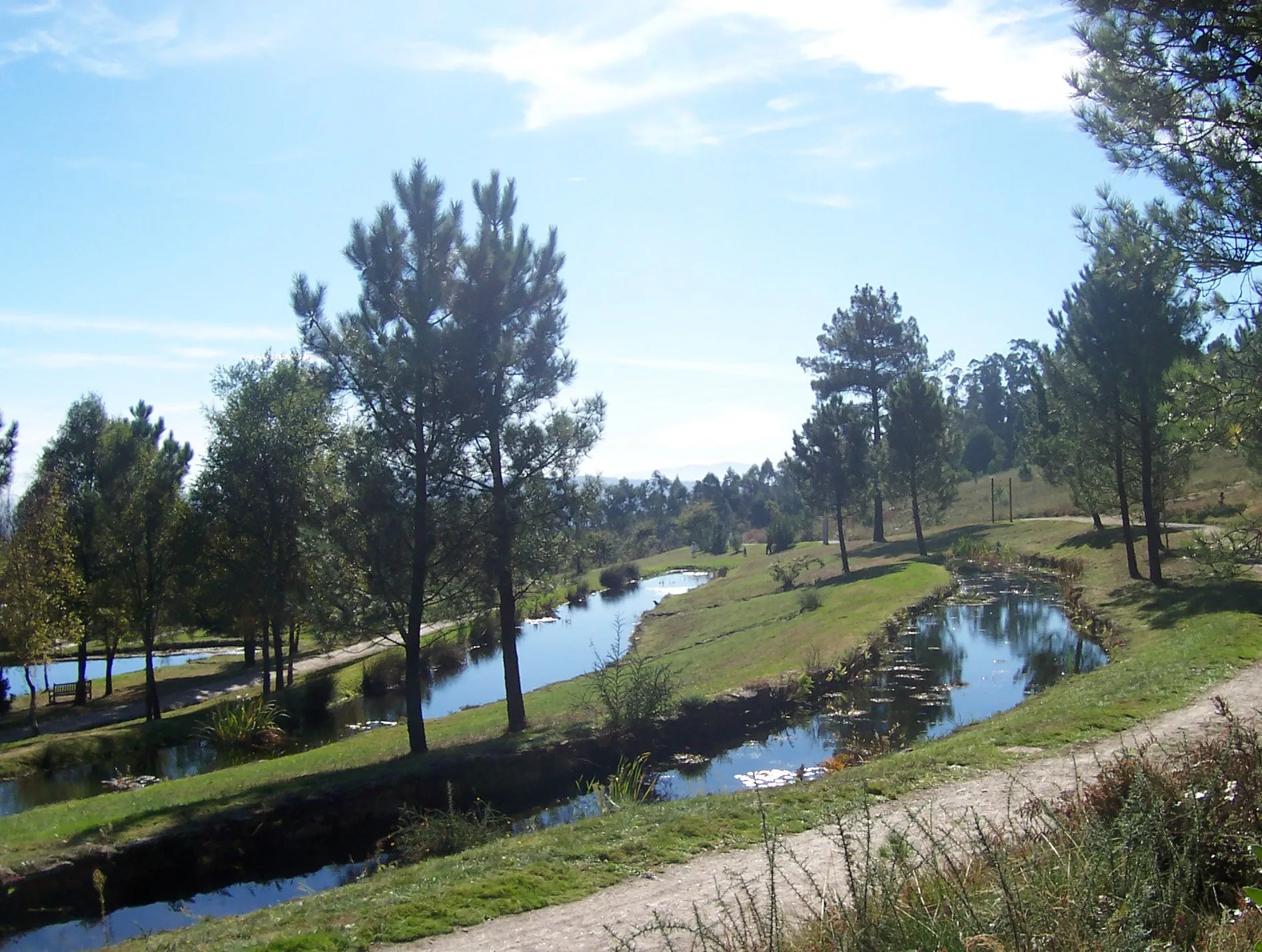 Photo showing: Granxa do Sexto, Monte Pedroso, Santiago de Compostela