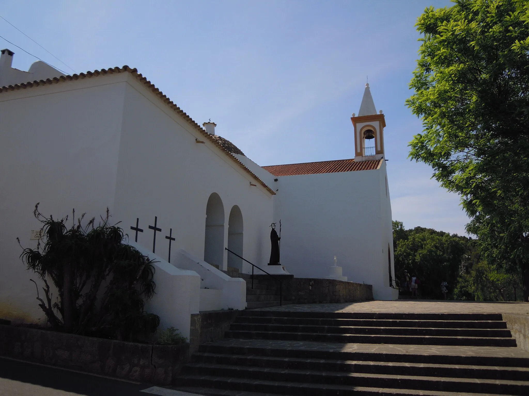 Photo showing: The Parish Church in the village of Sant Joan de Labritja, Ibiza, Spain