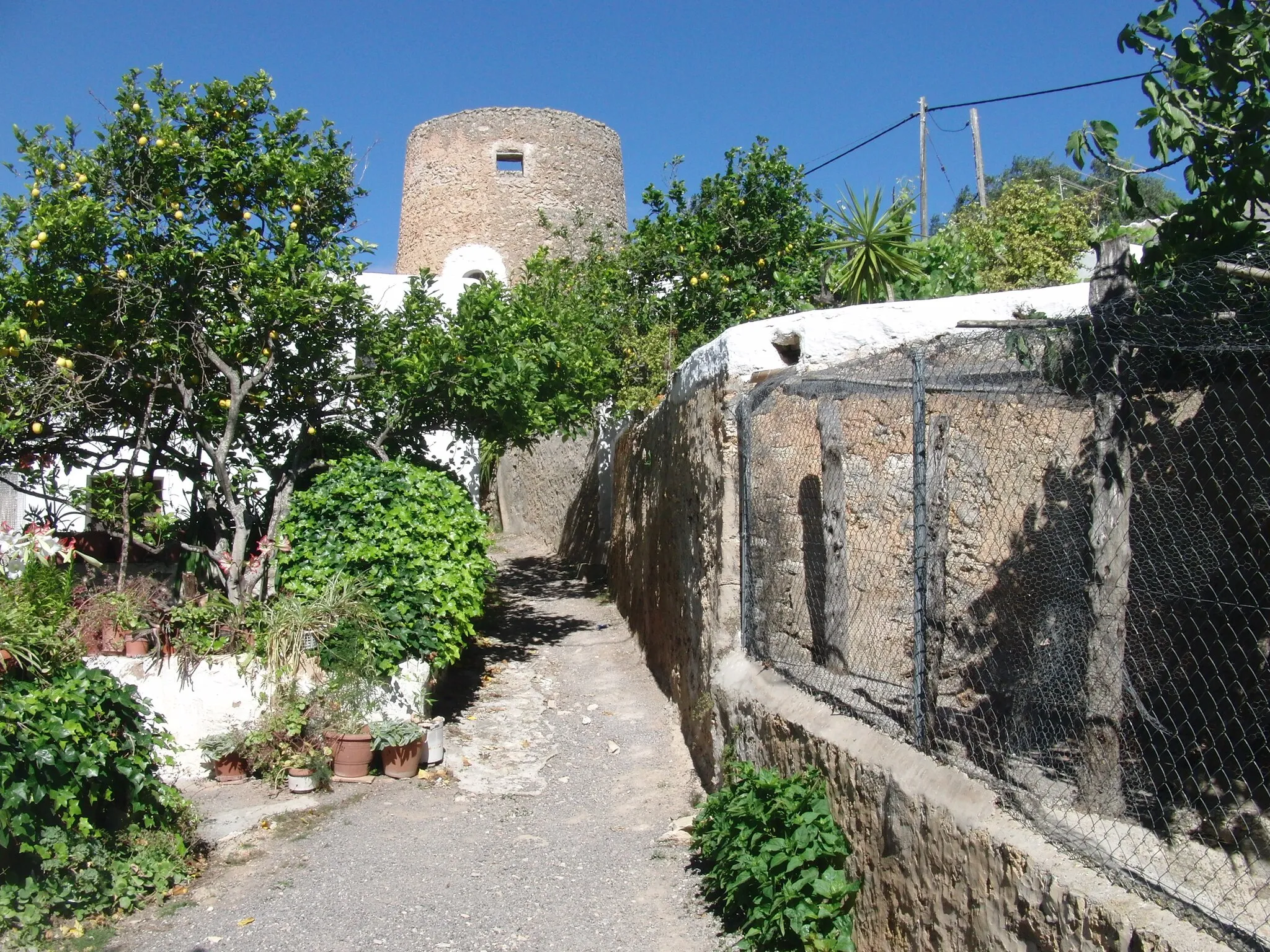 Photo showing: Turm in Balafia, San Lorenzo, Sant Joan; Ibiza